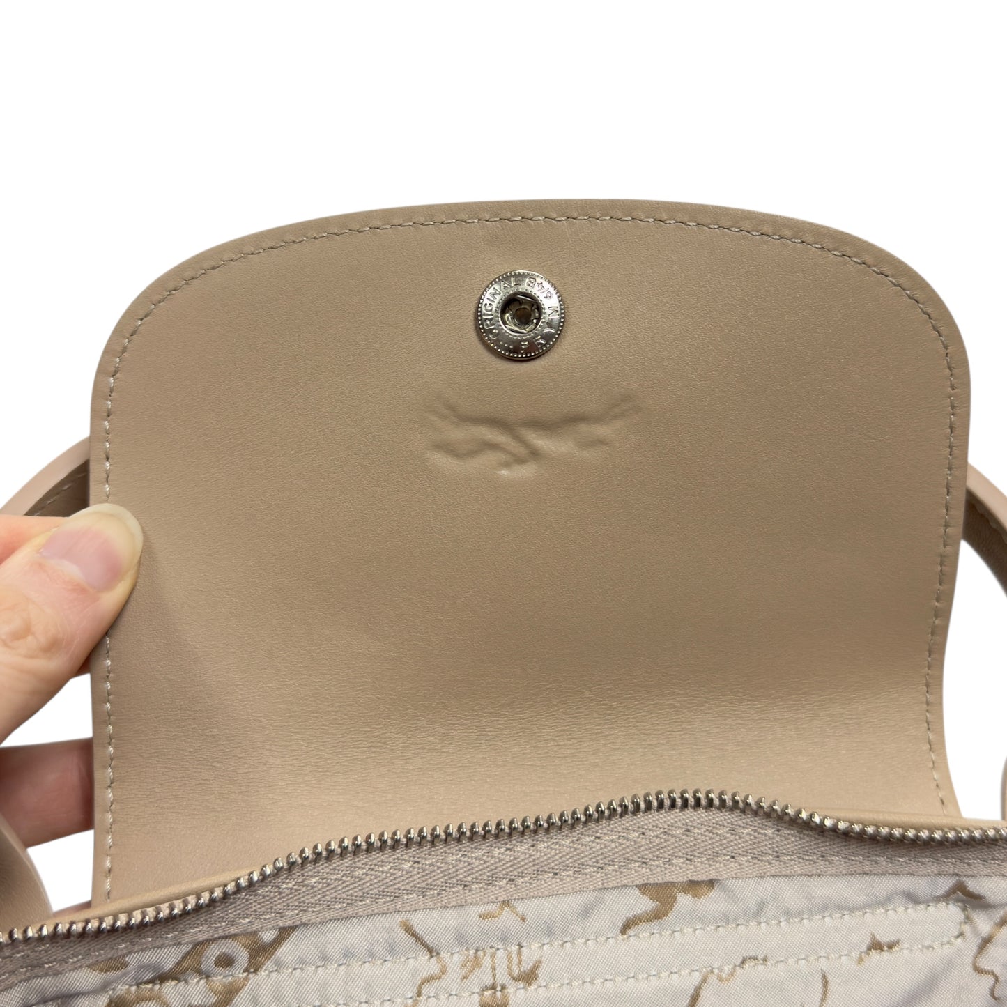 LONGCHAMP *自加帶＞送無品牌長帶* 全皮 旅行袋