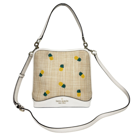 KATE SPADE 草編 2用袋