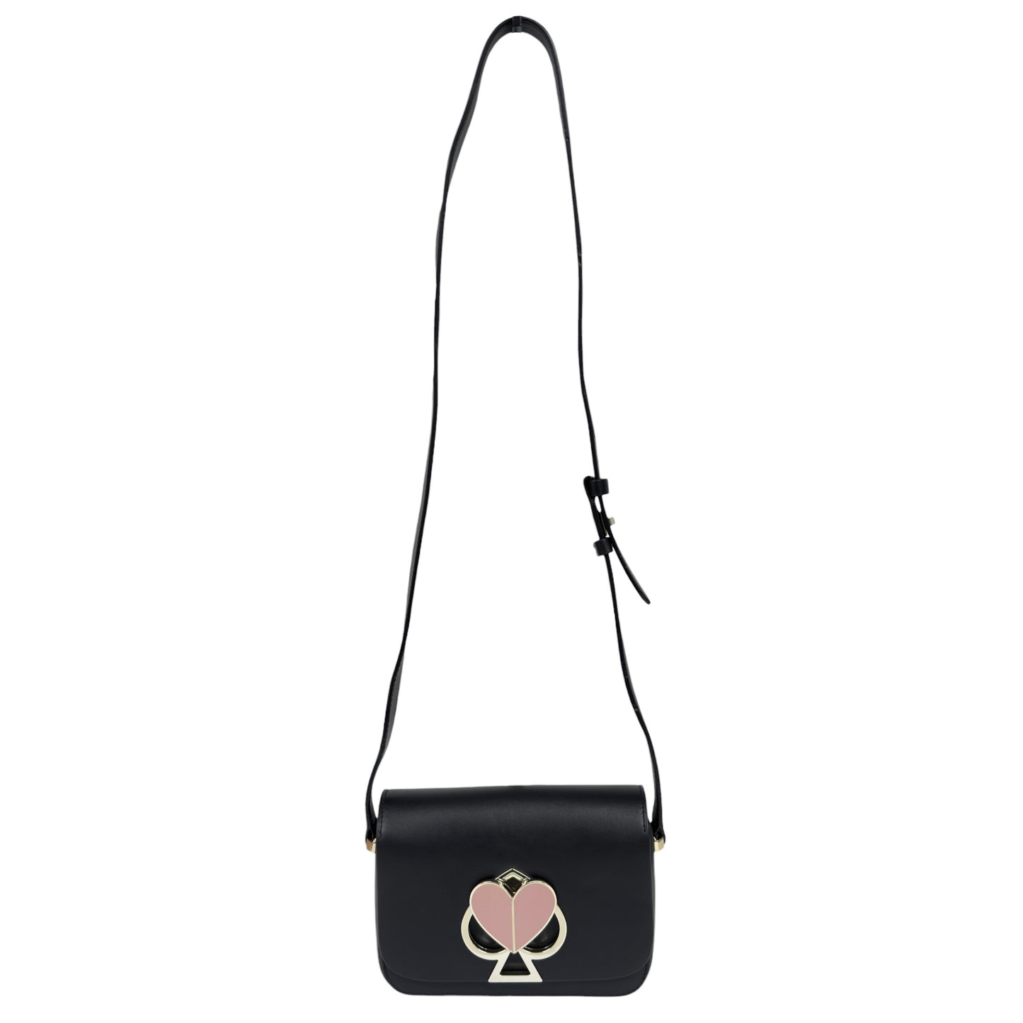 KATE SPADE Nicola Twistlock 愛心💗 斜揹袋