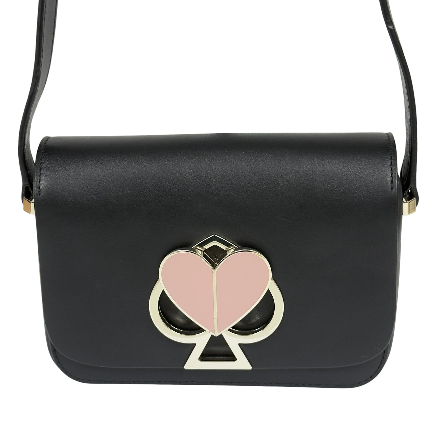 KATE SPADE Nicola Twistlock 愛心💗 斜揹袋