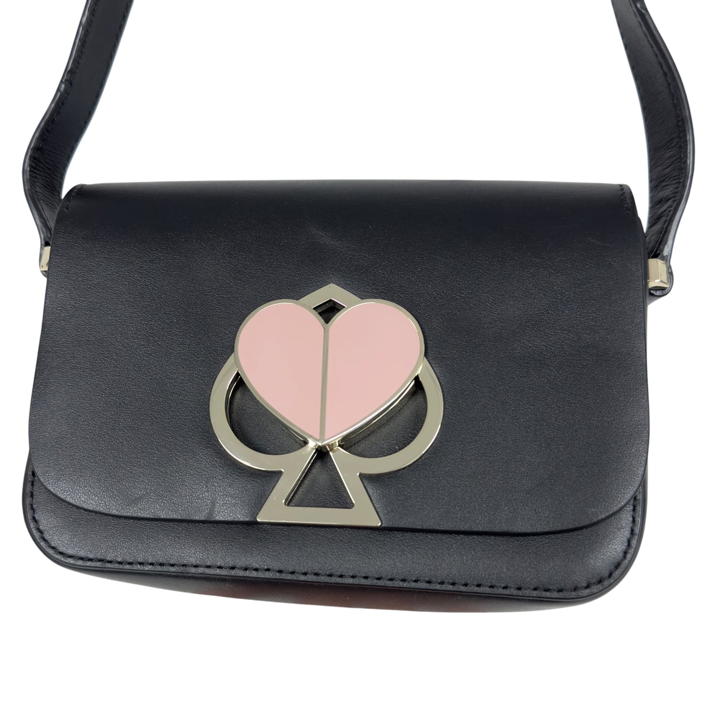 KATE SPADE Nicola Twistlock 愛心💗 斜揹袋