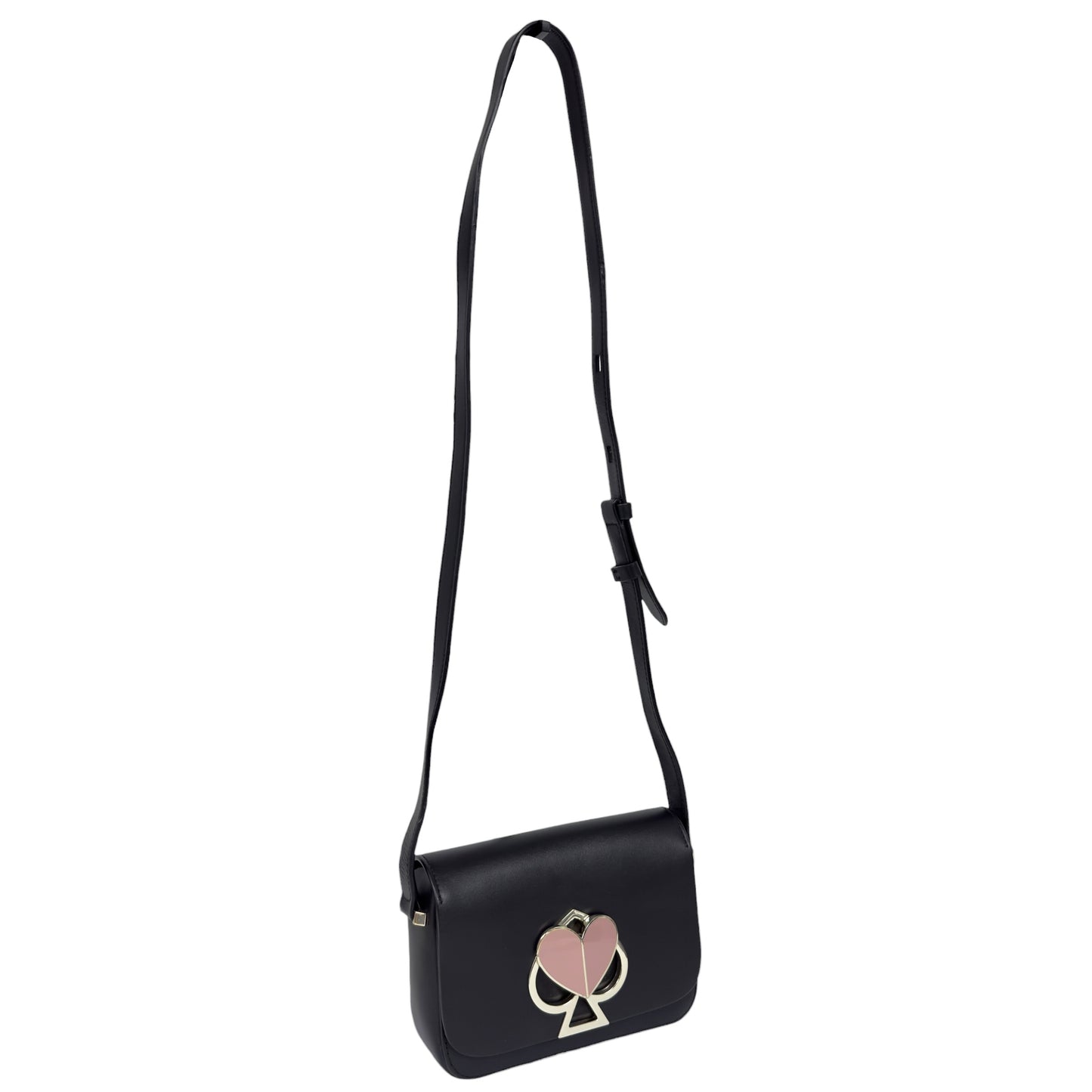 KATE SPADE Nicola Twistlock 愛心💗 斜揹袋
