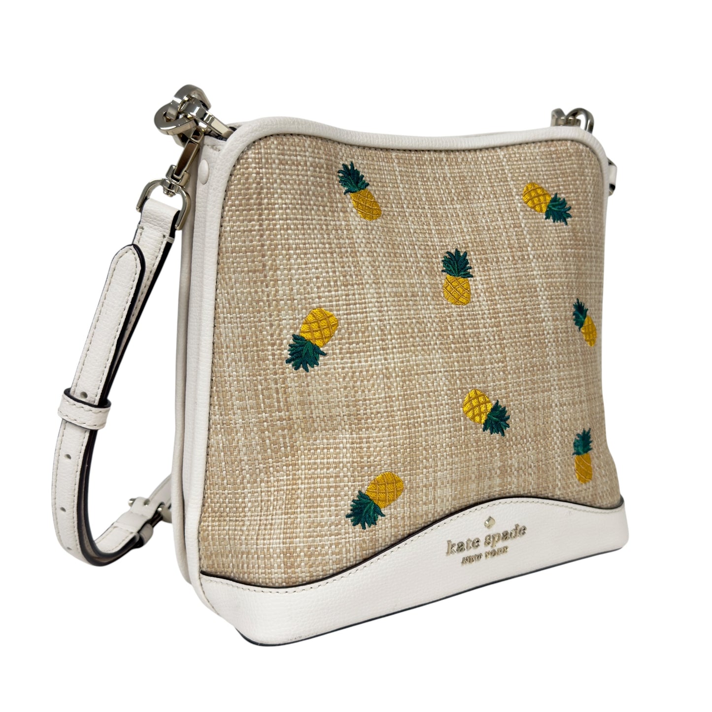 KATE SPADE 草編 2用袋