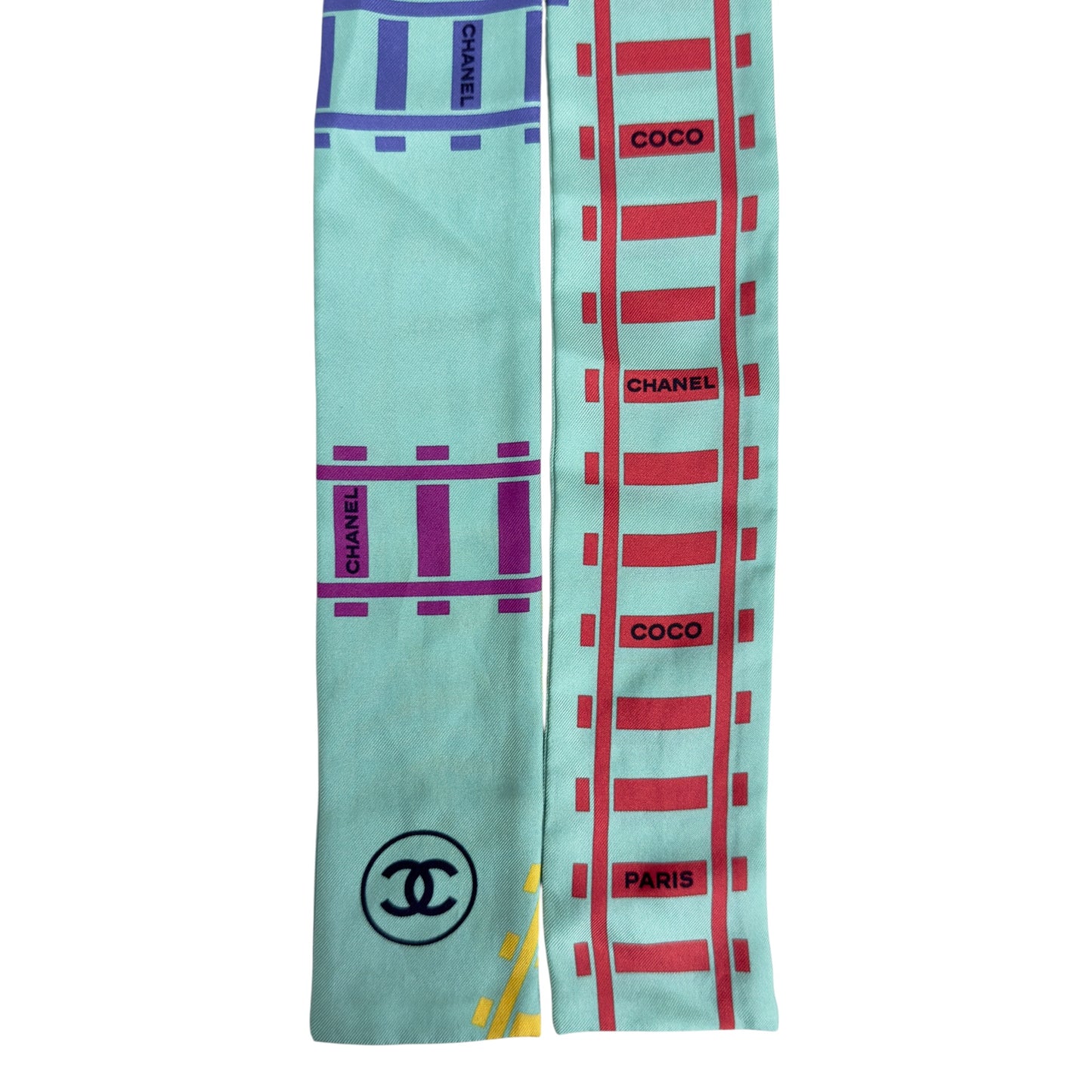CHANEL CC Bandeau 長絲巾