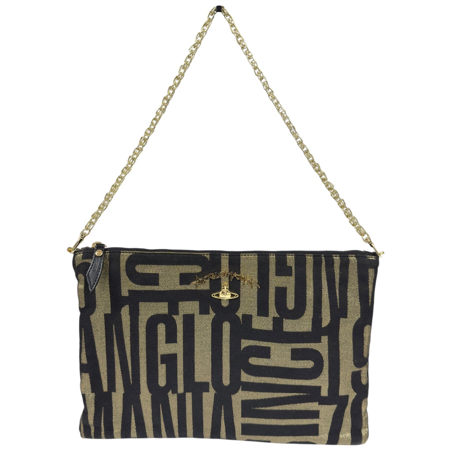 VIVIENNE WESTWOOD *自加鏈＞送無品牌扣＋無品牌鏈帶* 肩背包