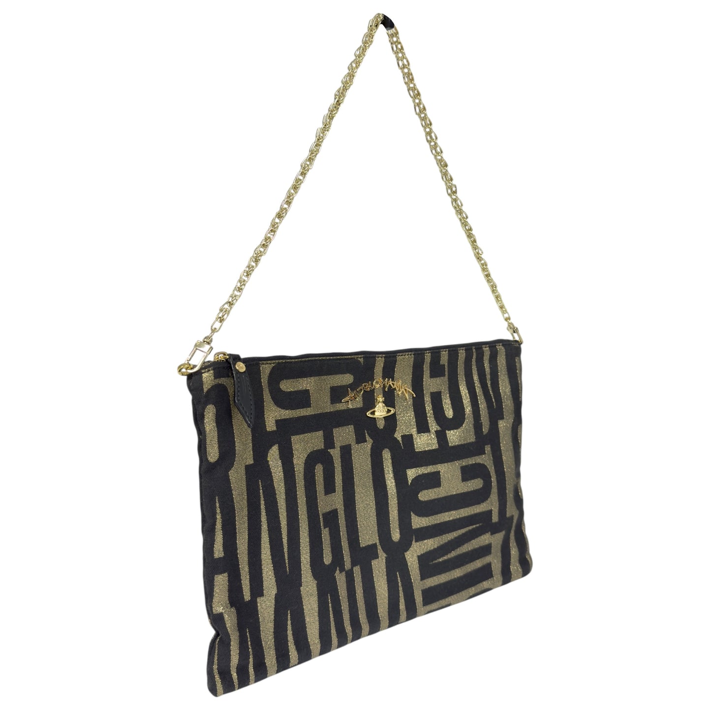 VIVIENNE WESTWOOD *自加鏈＞送無品牌扣＋無品牌鏈帶* 肩背包
