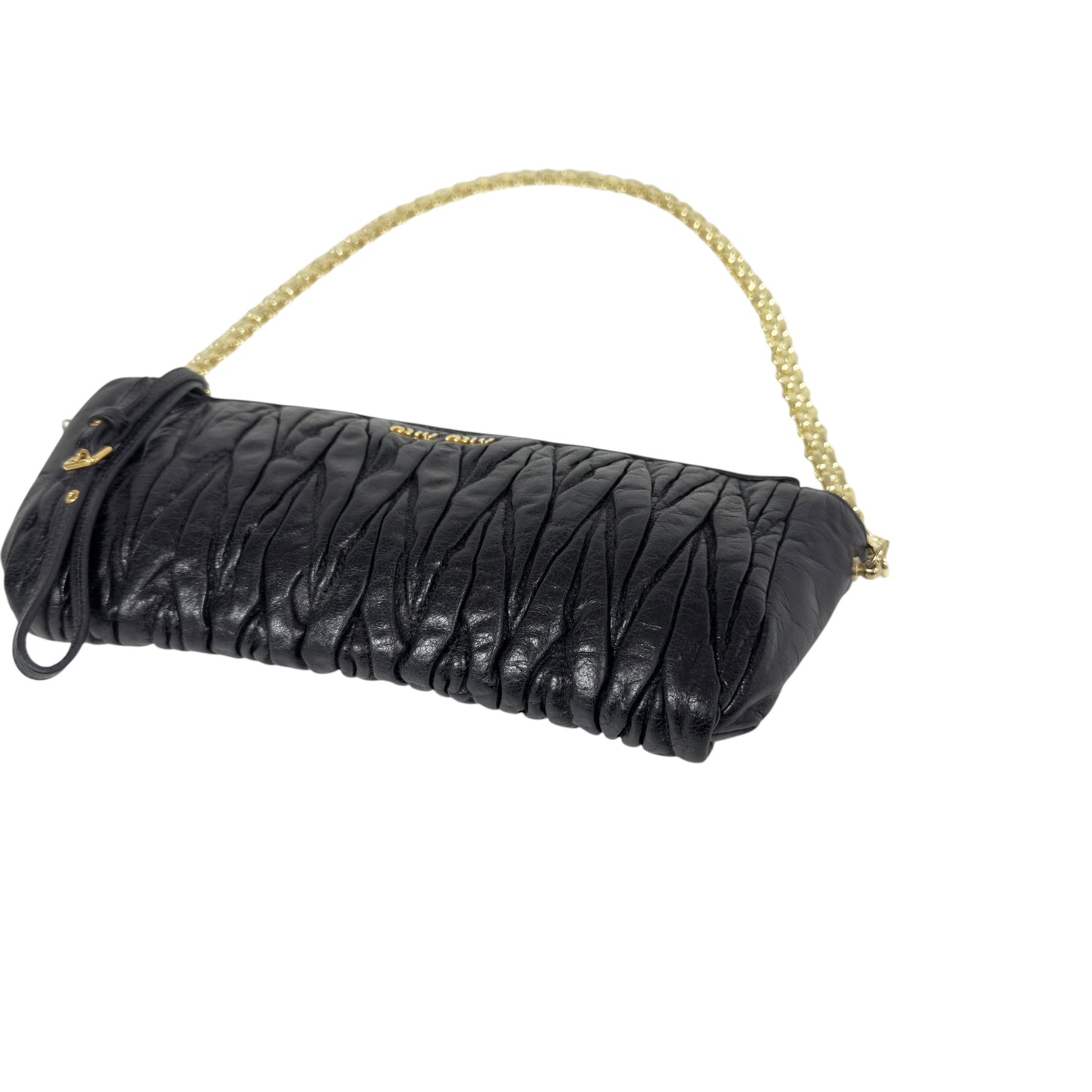 MIU MIU *自加鏈＞送無品牌扣＋無品牌鏈帶* Matelassé 皺摺 肩背包