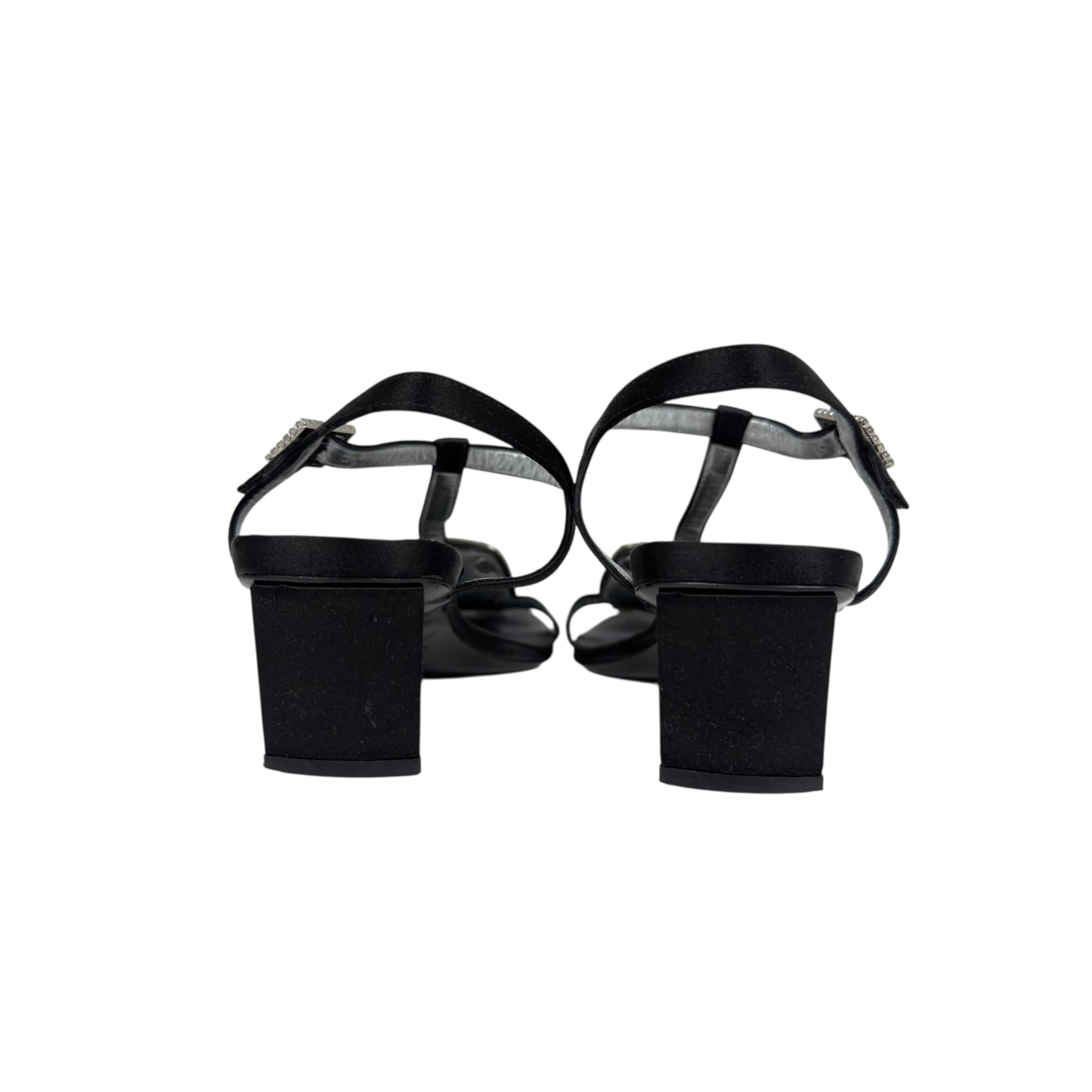 ROGER VIVIER 水鑽 方扣 高跟涼鞋 50MM