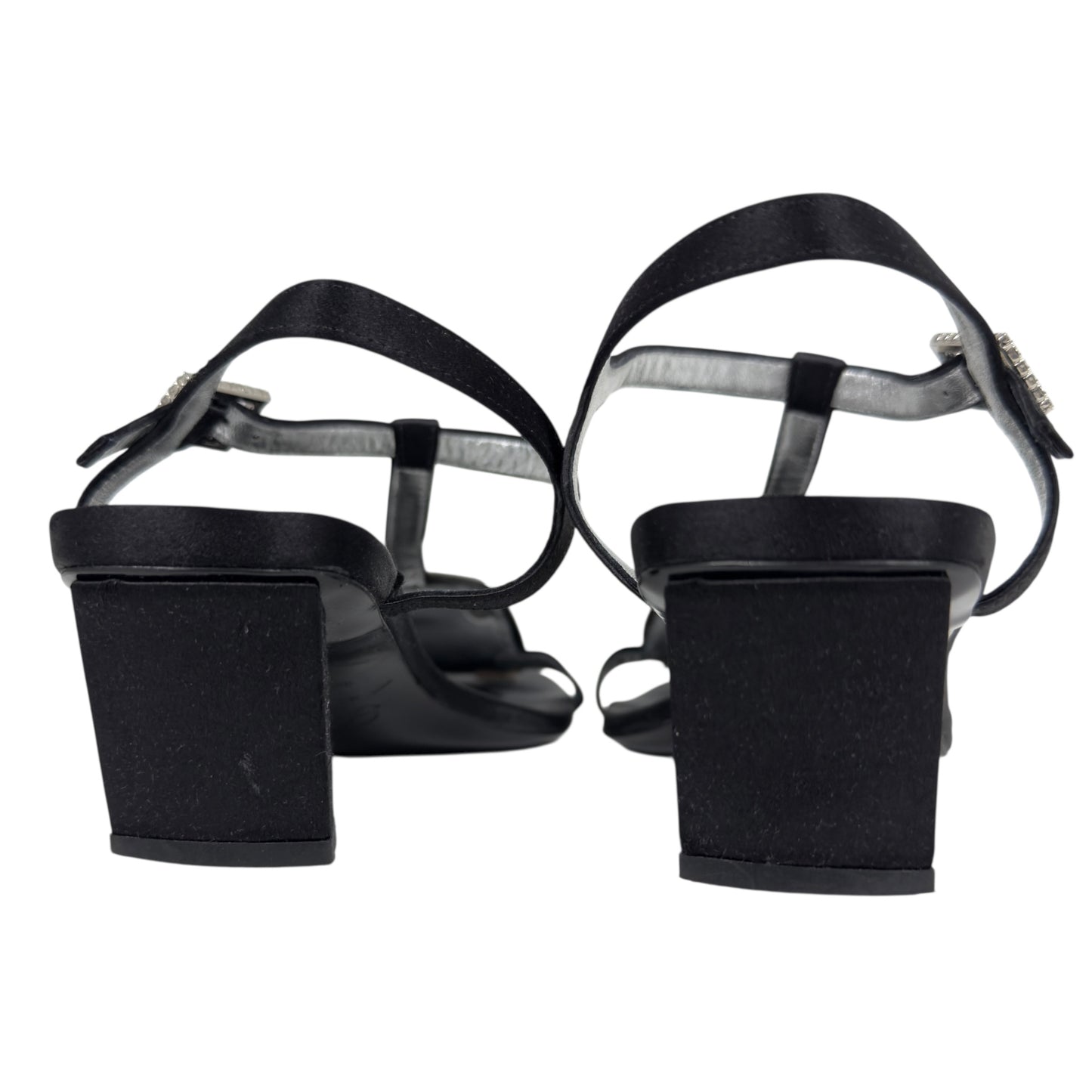 ROGER VIVIER 水鑽 方扣 高跟涼鞋 50MM