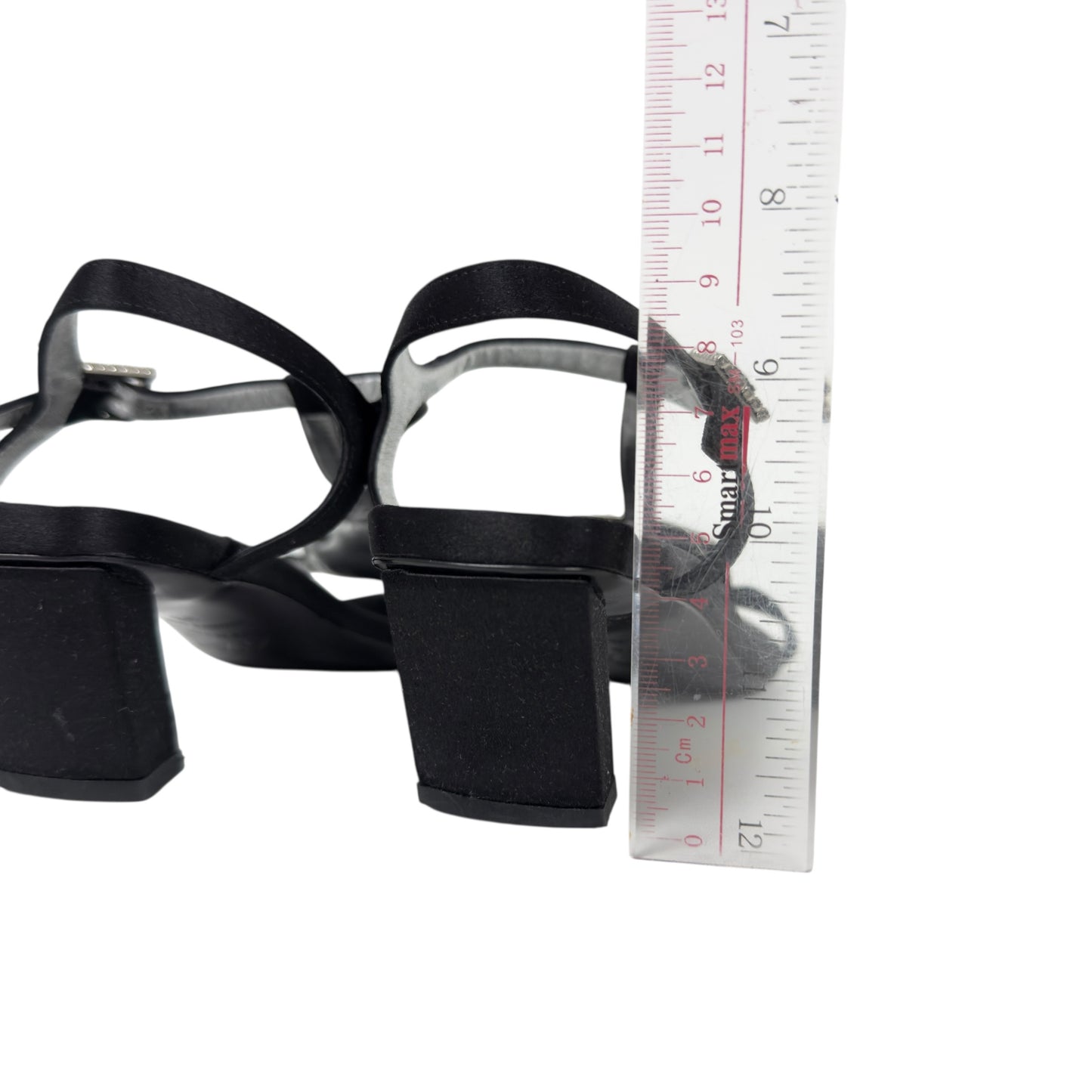ROGER VIVIER 水鑽 方扣 高跟涼鞋 50MM