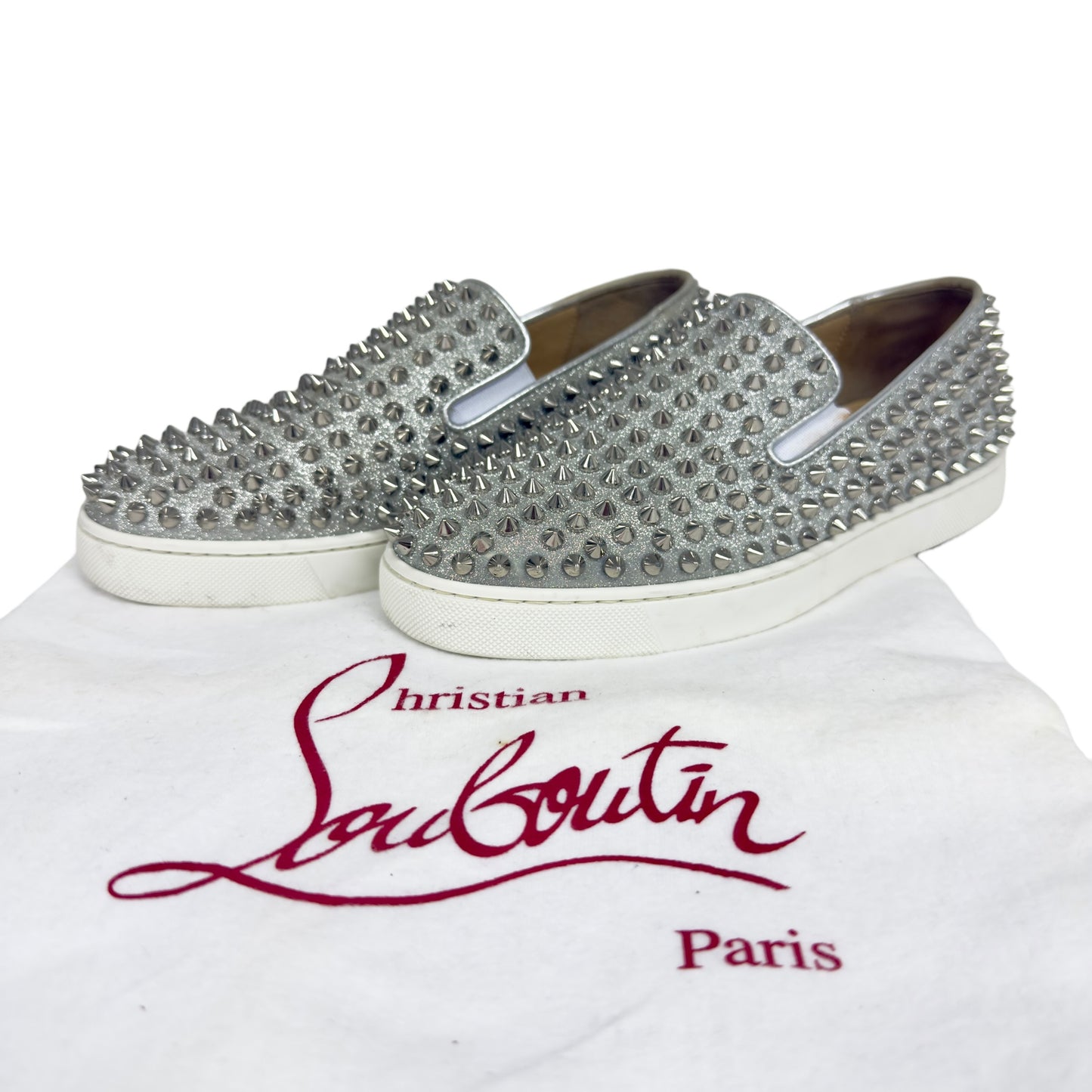 CHRISTIAN LOUBOUTIN Roller Boat 閃爍 休閒鞋