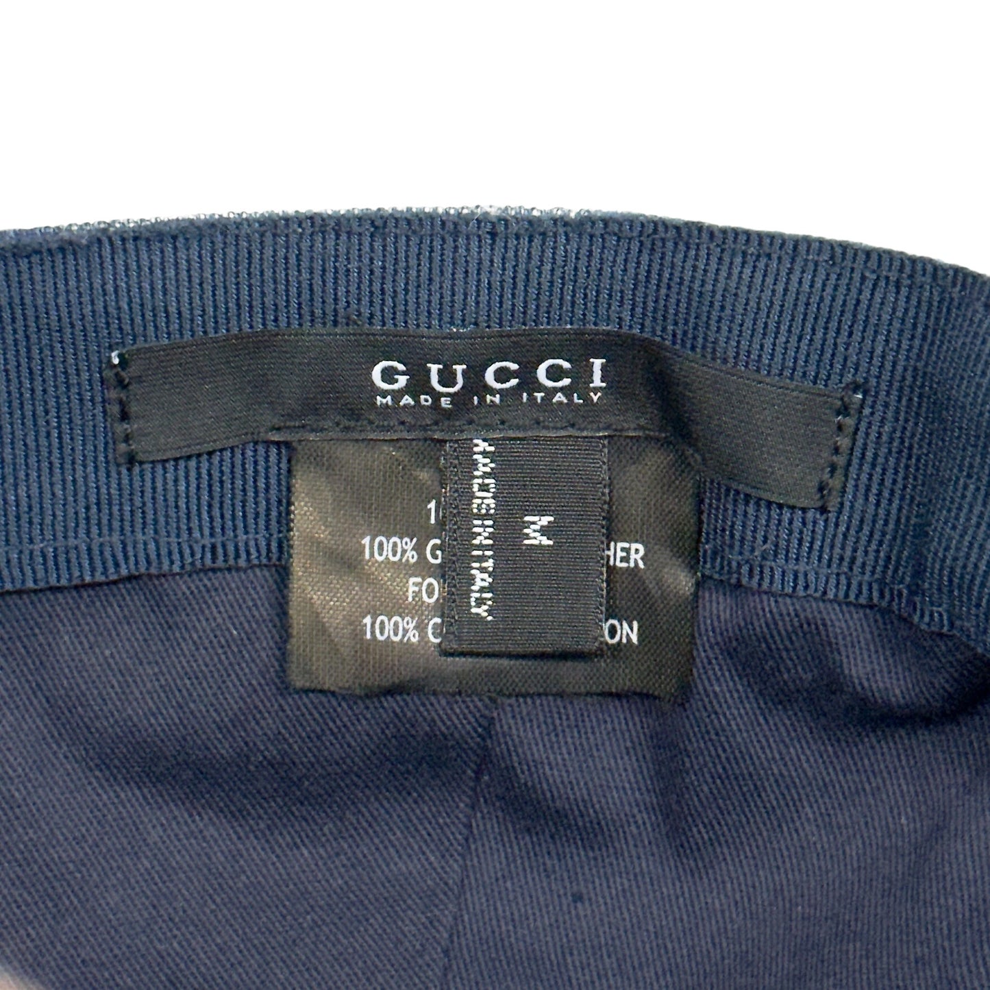 GUCCI GG 牛仔 棒球帽