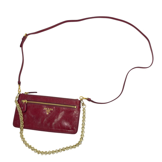 PRADA *自加鏈＞送無品牌鏈帶* 2用包