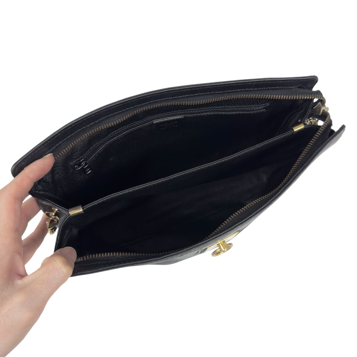 CELINE *自加鏈＞送無品牌扣＋無品牌鏈帶* 中古 肩背包