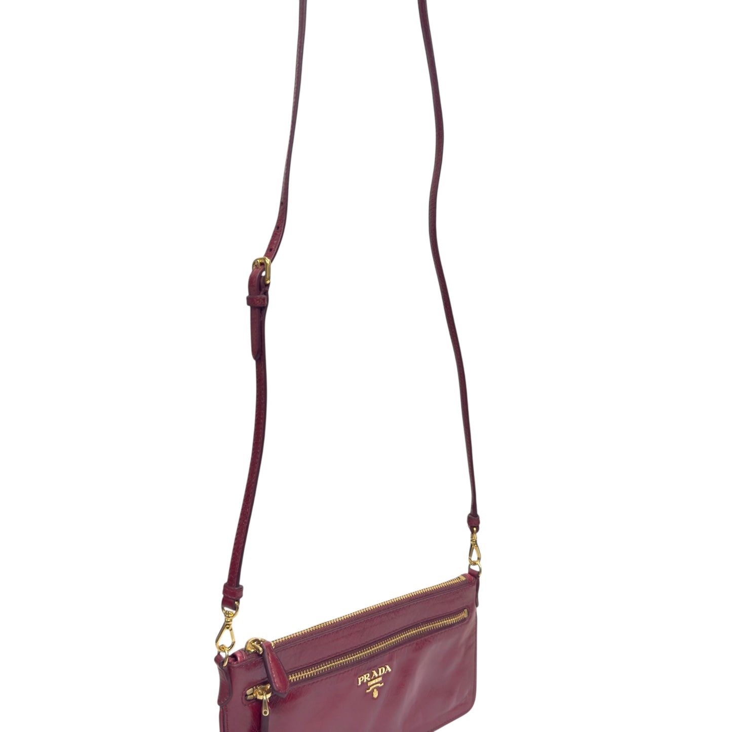 PRADA *自加鏈＞送無品牌鏈帶* 2用包