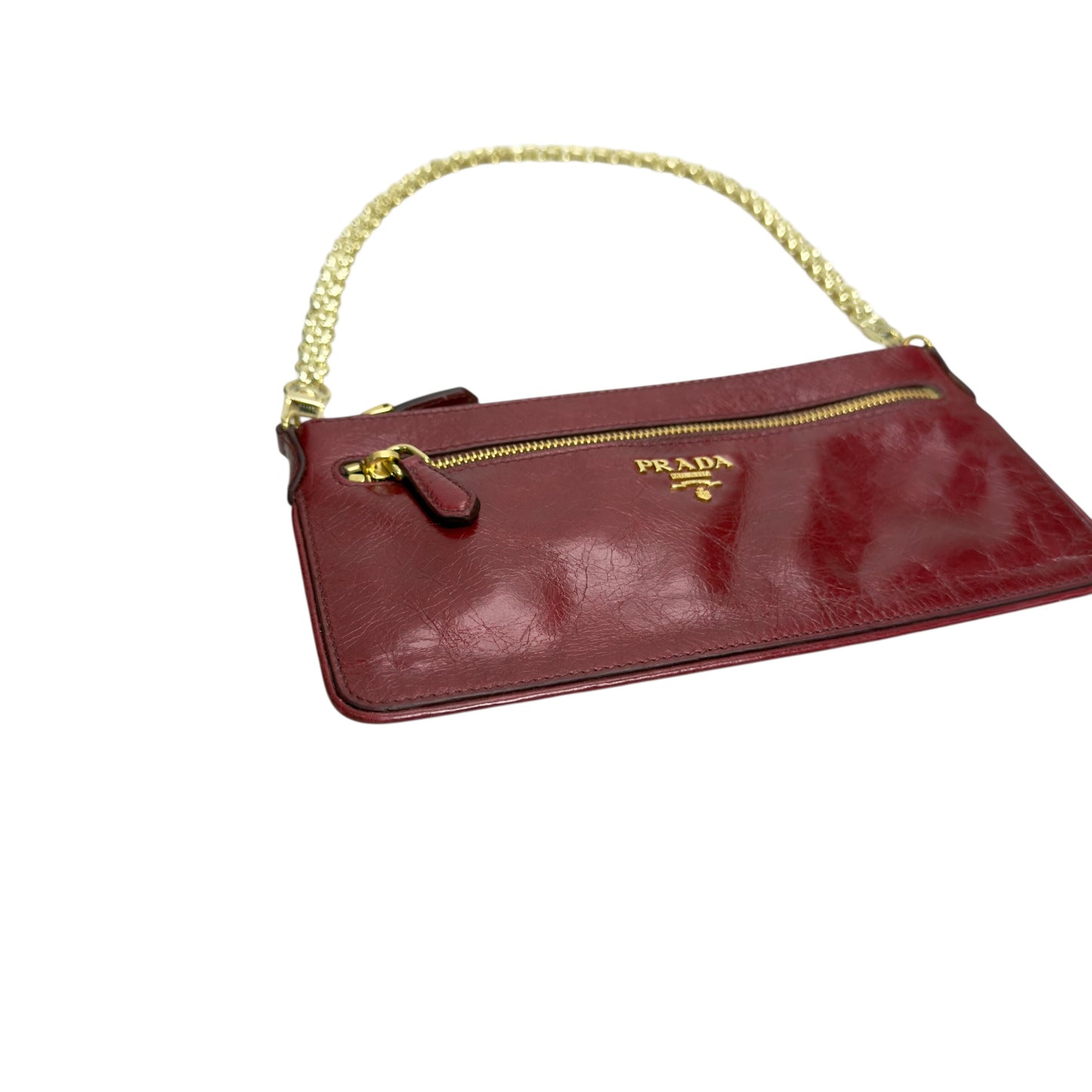 PRADA *自加鏈＞送無品牌鏈帶* 2用包