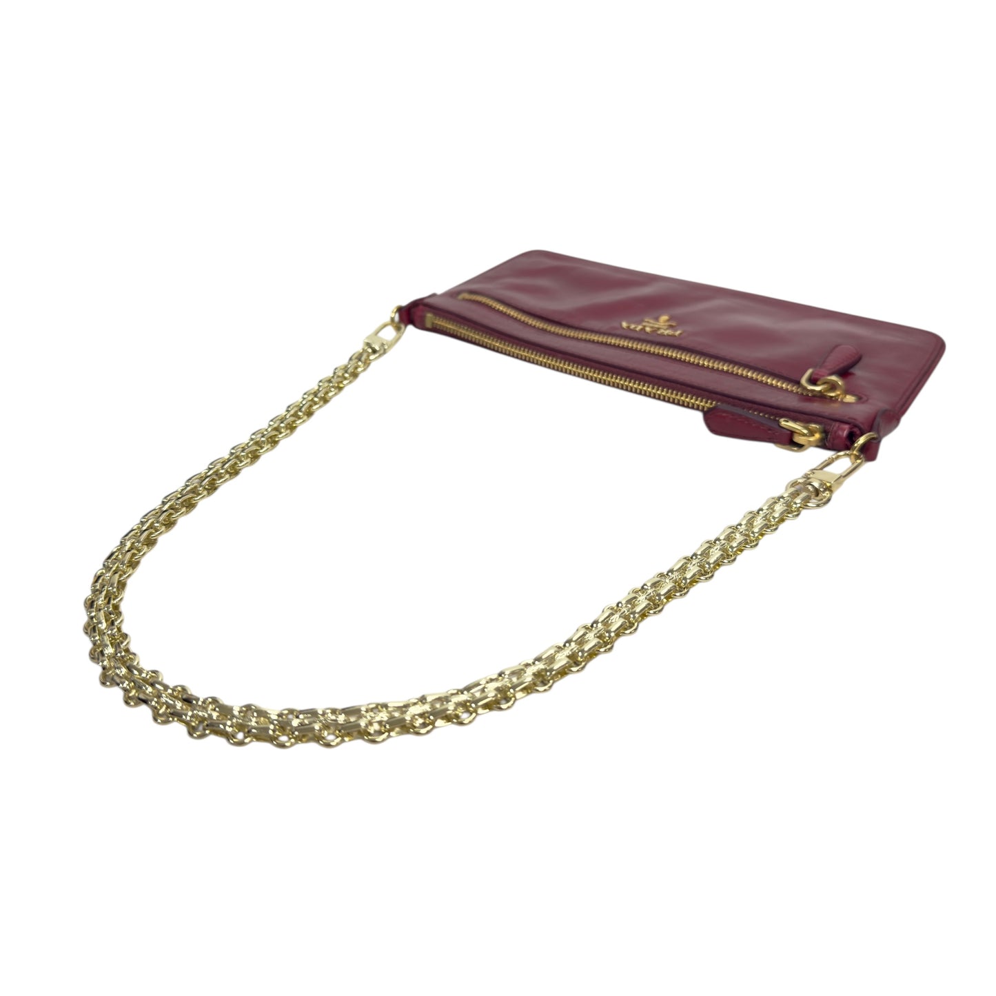 PRADA *自加鏈＞送無品牌鏈帶* 2用包