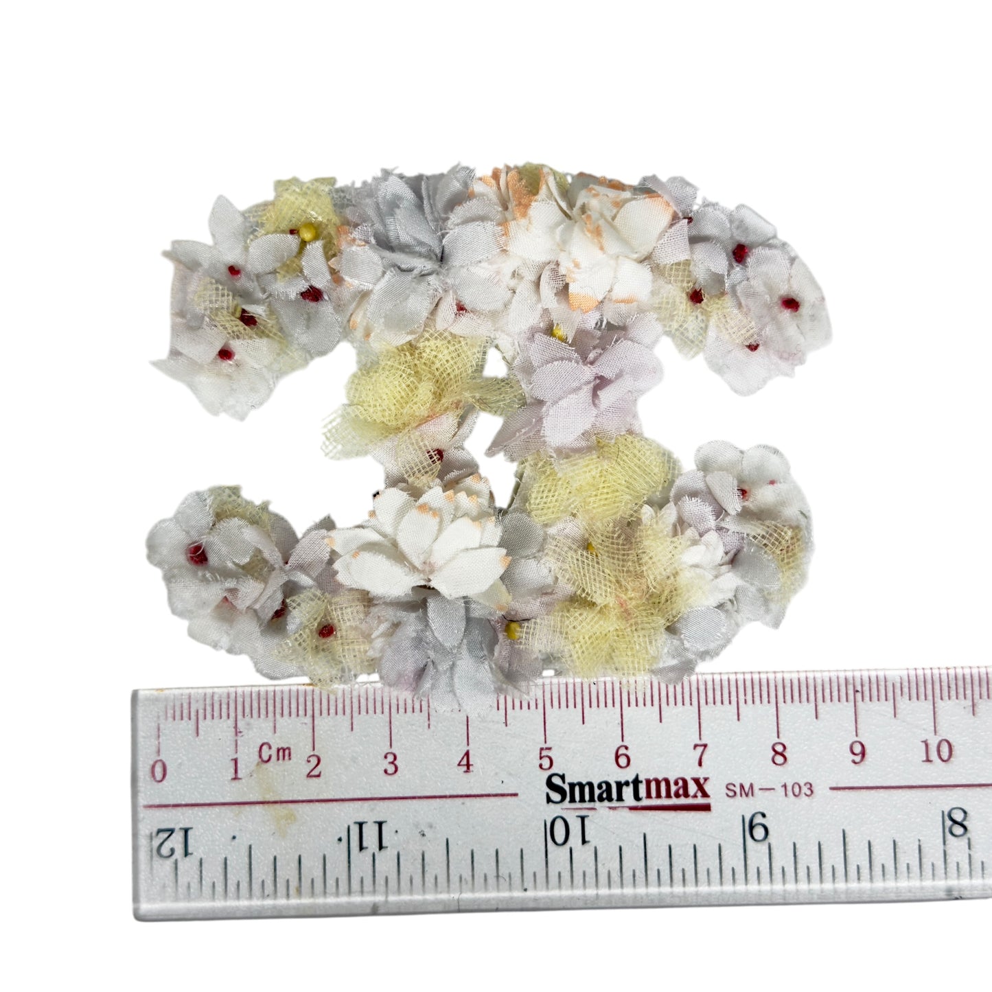 CHANEL 中古 CC 花卉 胸針