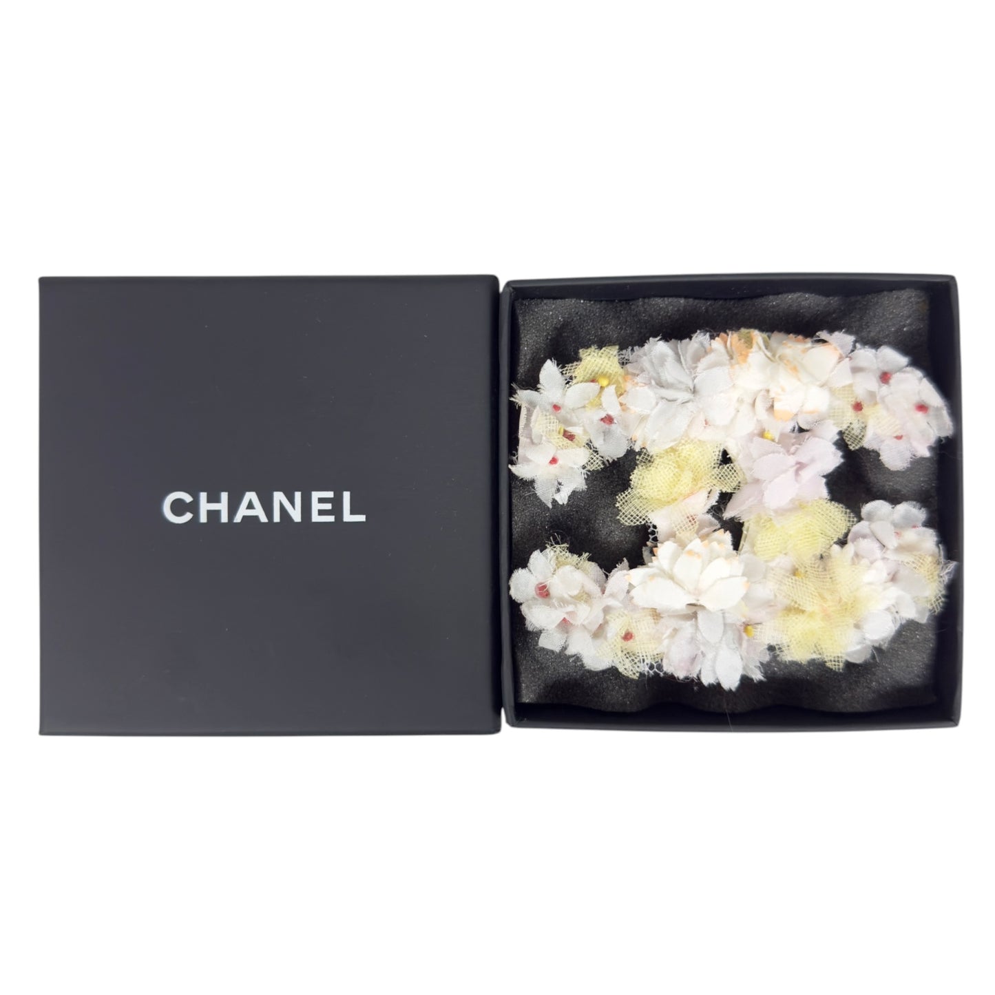 CHANEL 中古 CC 花卉 胸針