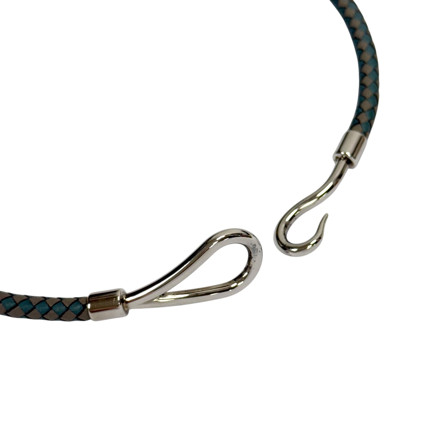 HERMES Jumbo H 織皮 雙圈手帶