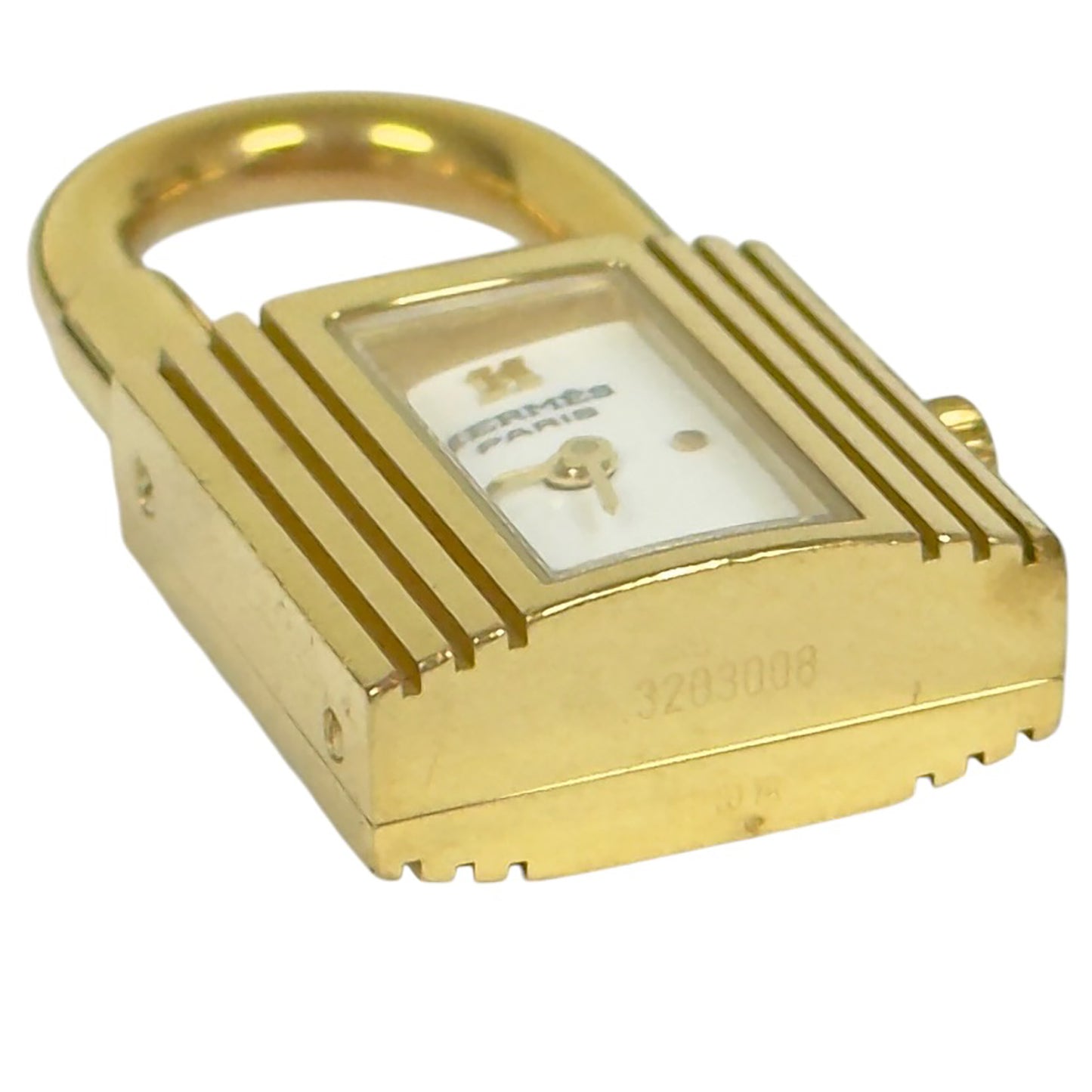 HERMES Kelly 鎖頭 手錶 框R刻