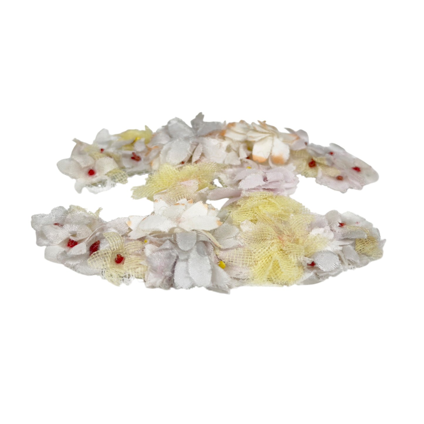 CHANEL 中古 CC 花卉 胸針