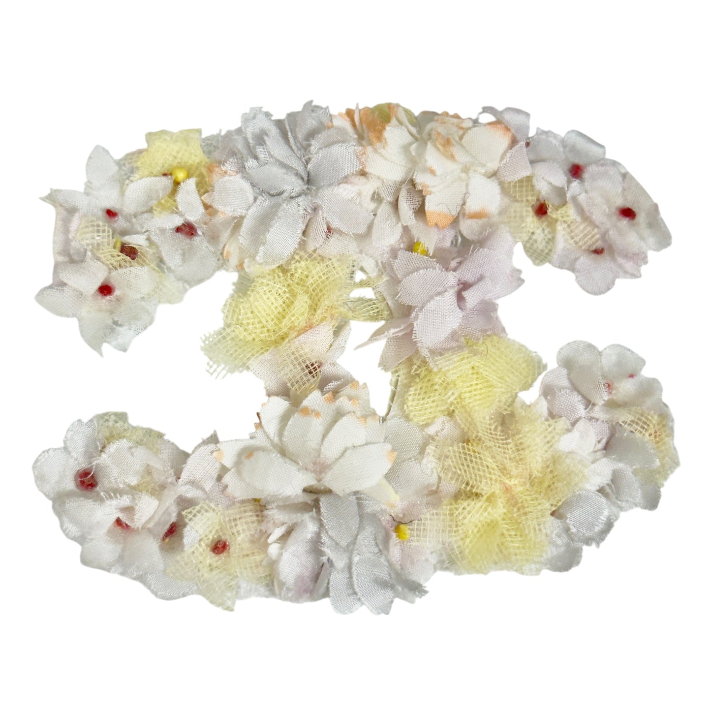 CHANEL 中古 CC 花卉 胸針