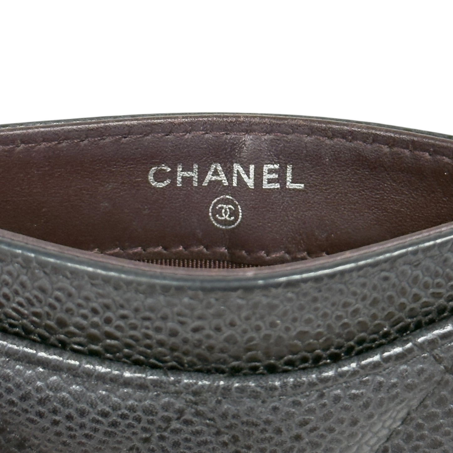 CHANEL CC 荔枝皮 卡包