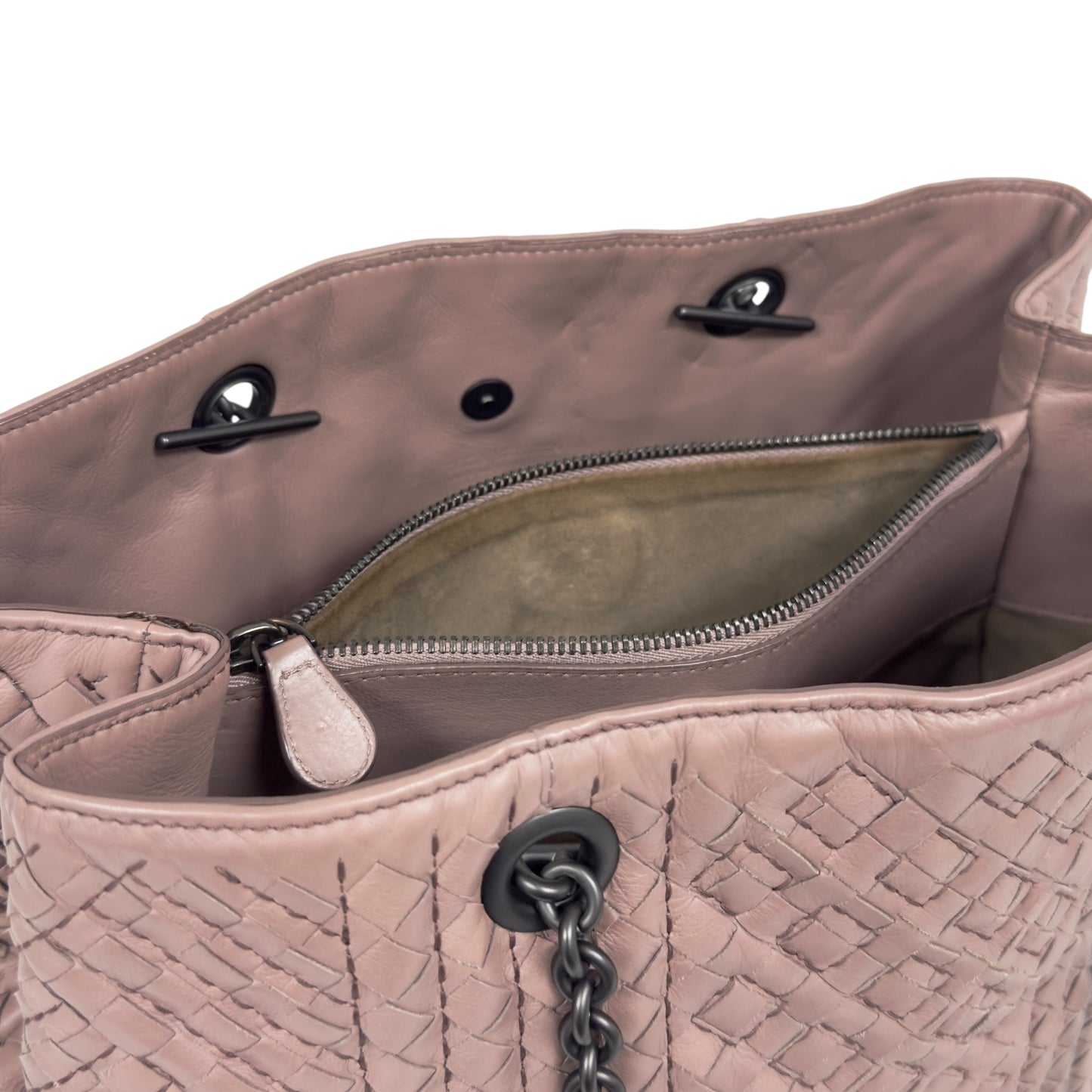 BOTTEGA VENETA 織皮 肩背包