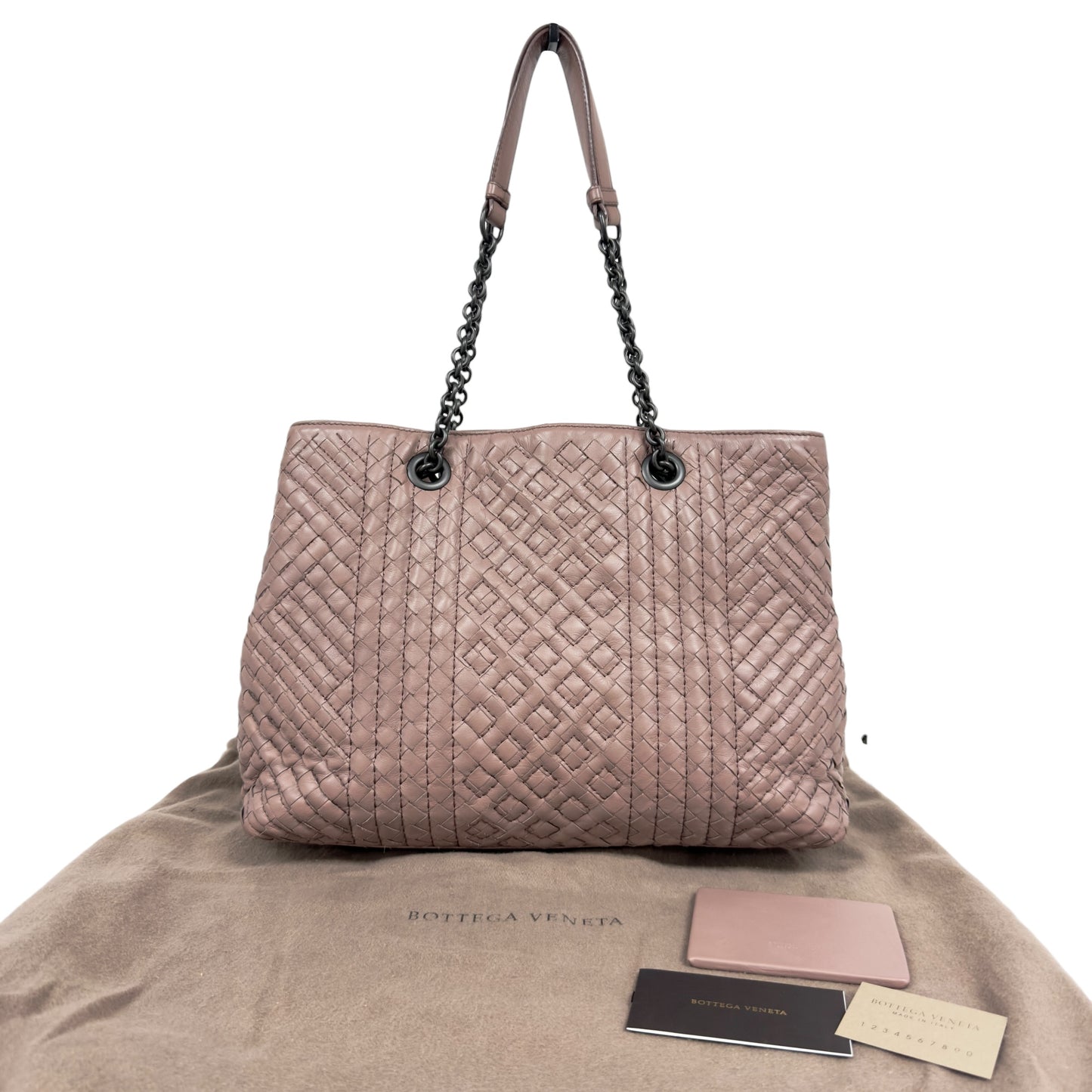 BOTTEGA VENETA 織皮 肩背包