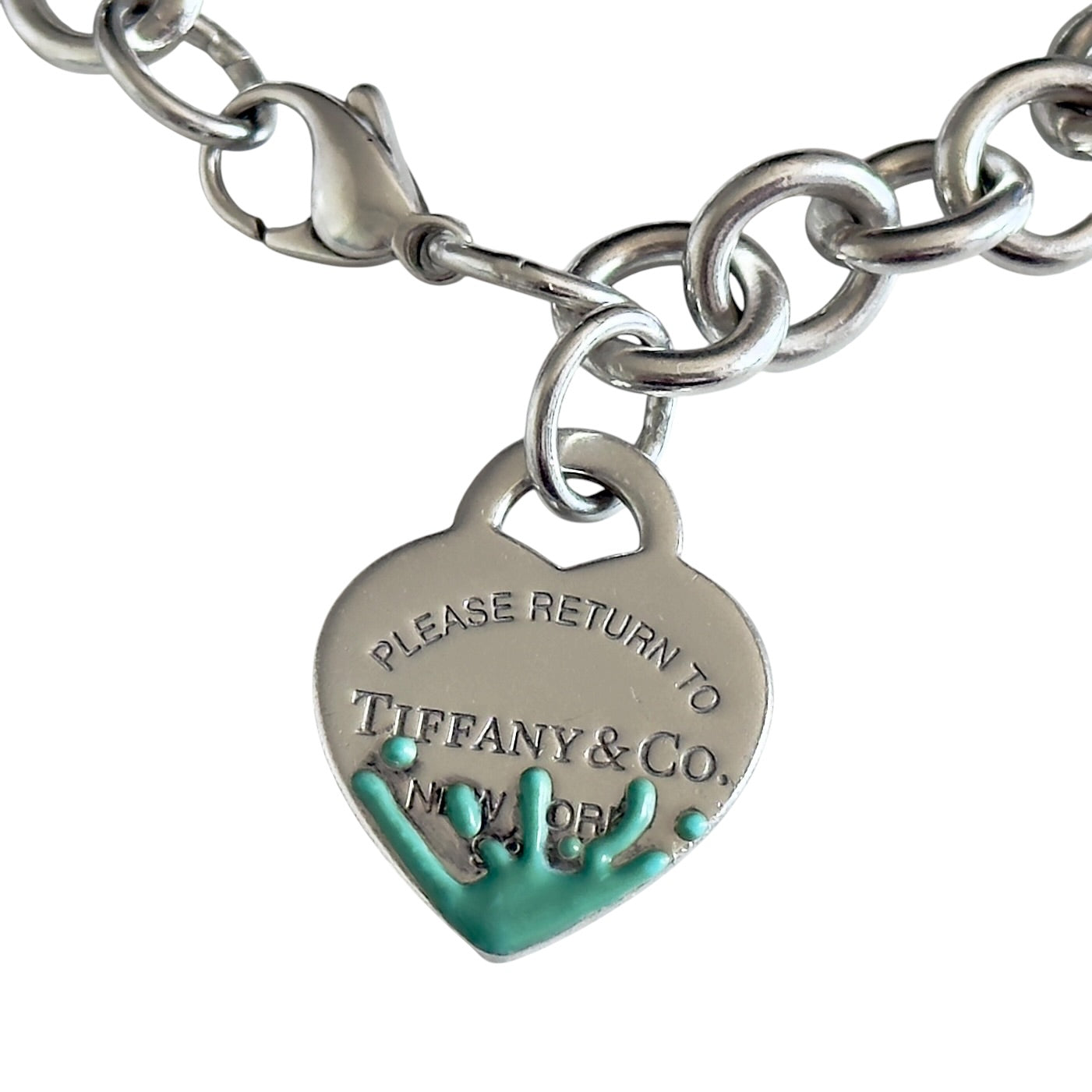 TIFFANY & CO. Return To Tiffany 純銀 愛心💗 手鏈