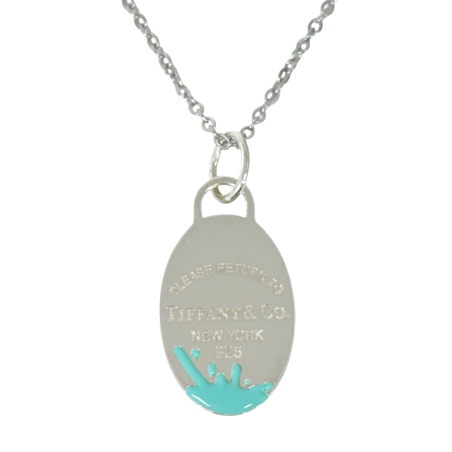TIFFANY & CO. *送無品牌頸鏈* Return To Tiffany 純銀 吊咀