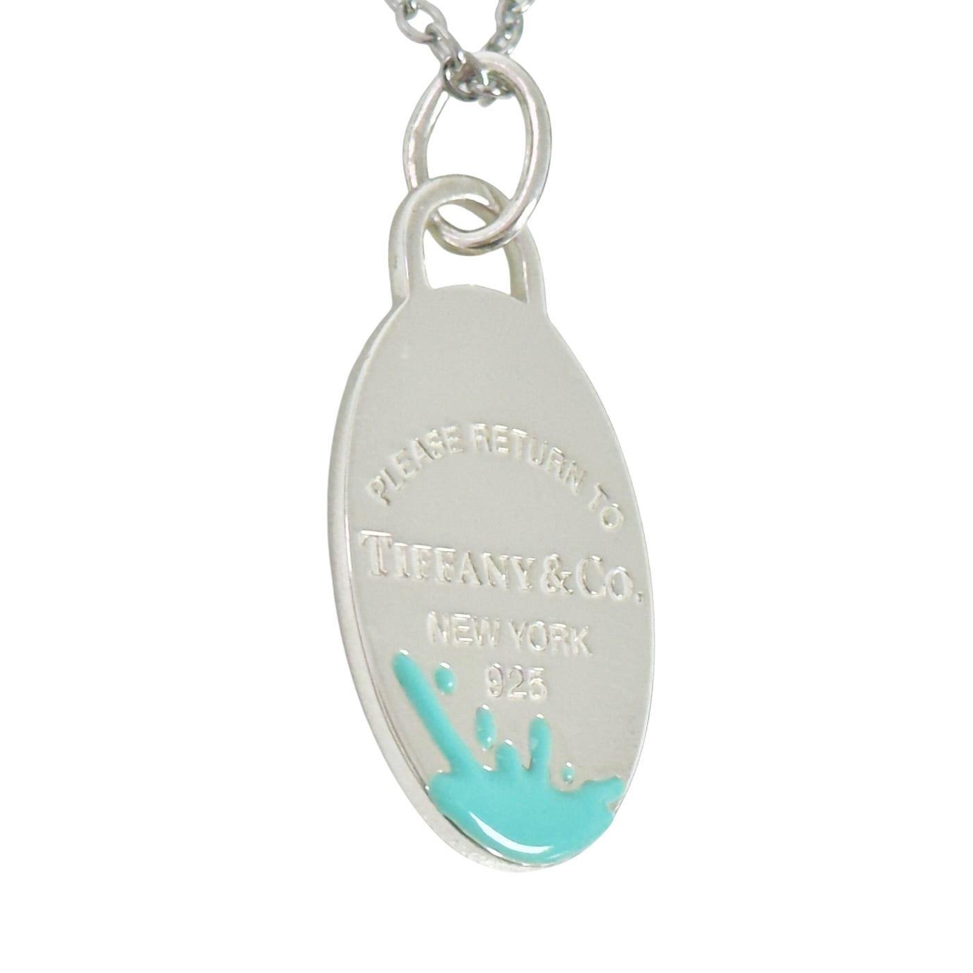 TIFFANY & CO. *送無品牌頸鏈* Return To Tiffany 純銀 吊咀