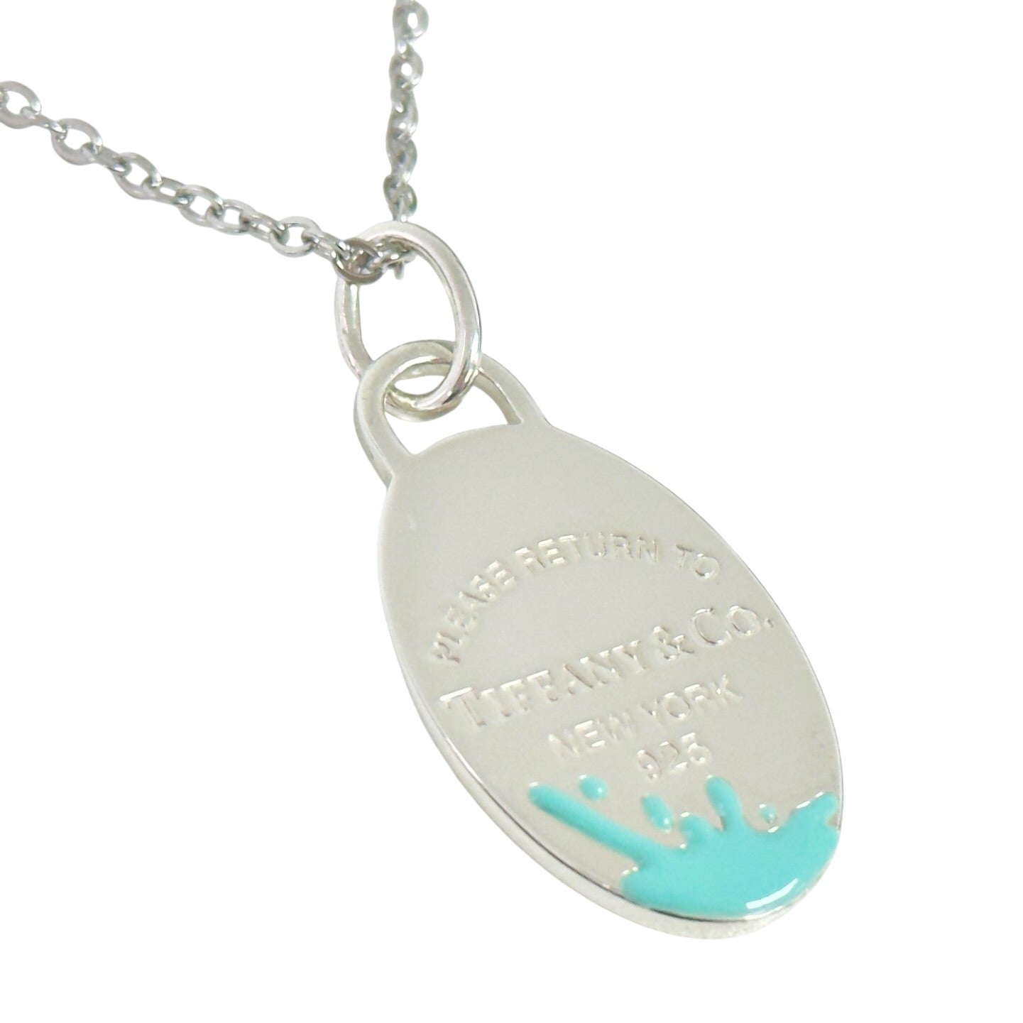 TIFFANY & CO. *送無品牌頸鏈* Return To Tiffany 純銀 吊咀