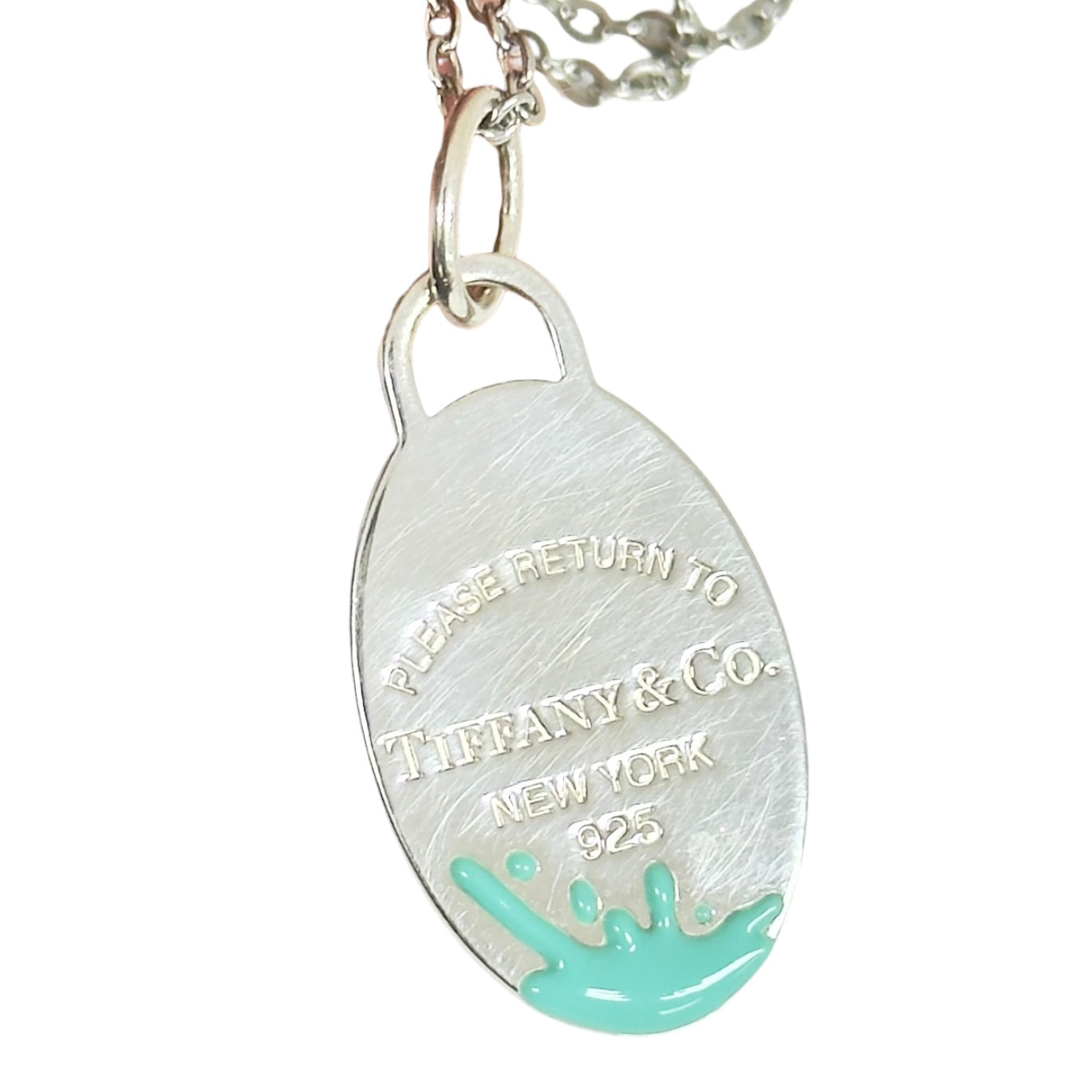 TIFFANY & CO. *送無品牌頸鏈* Return To Tiffany 純銀 吊咀