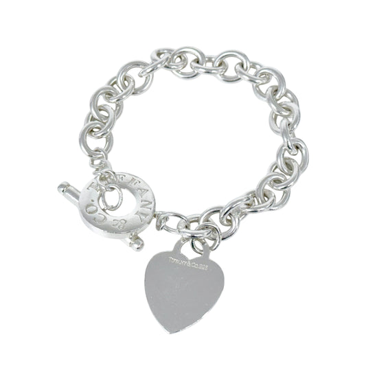 TIFFANY & CO. 純銀 愛心💗 手鏈