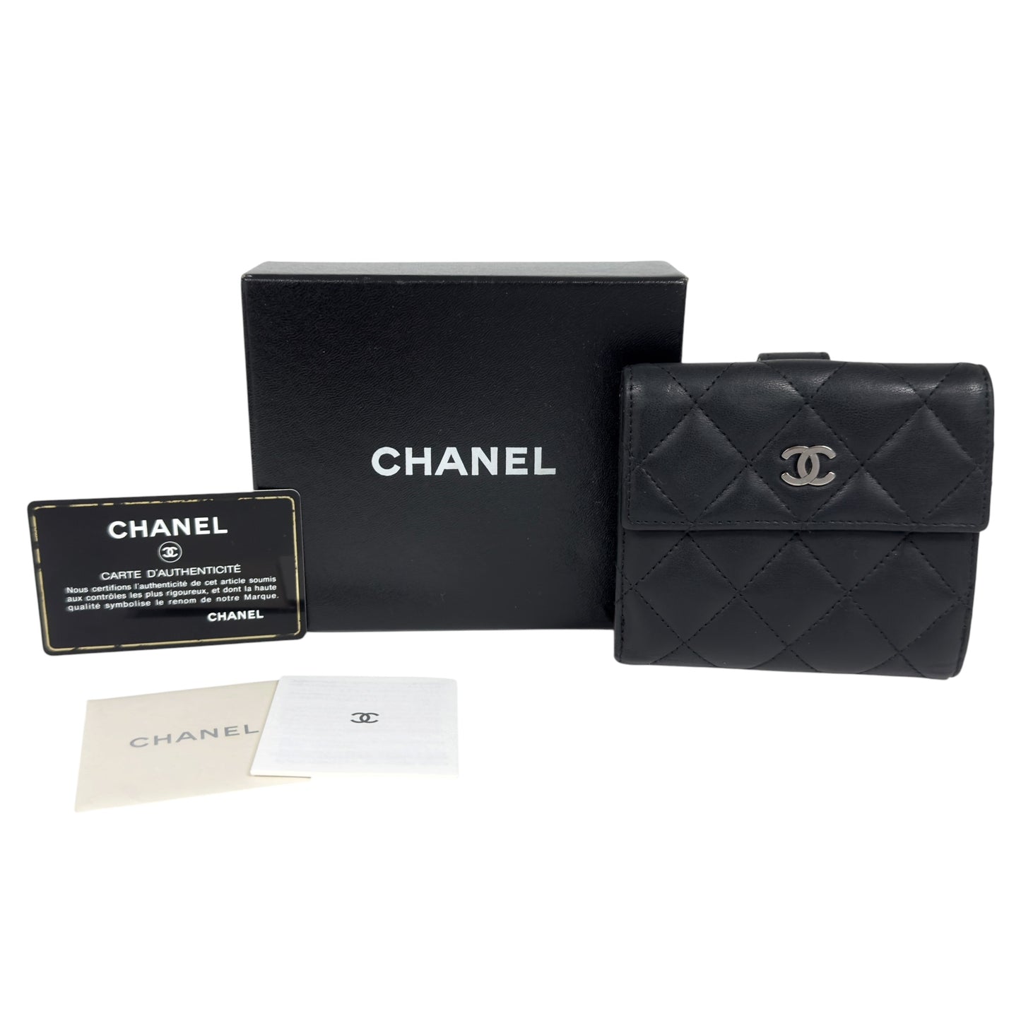 CHANEL CC 短銀包