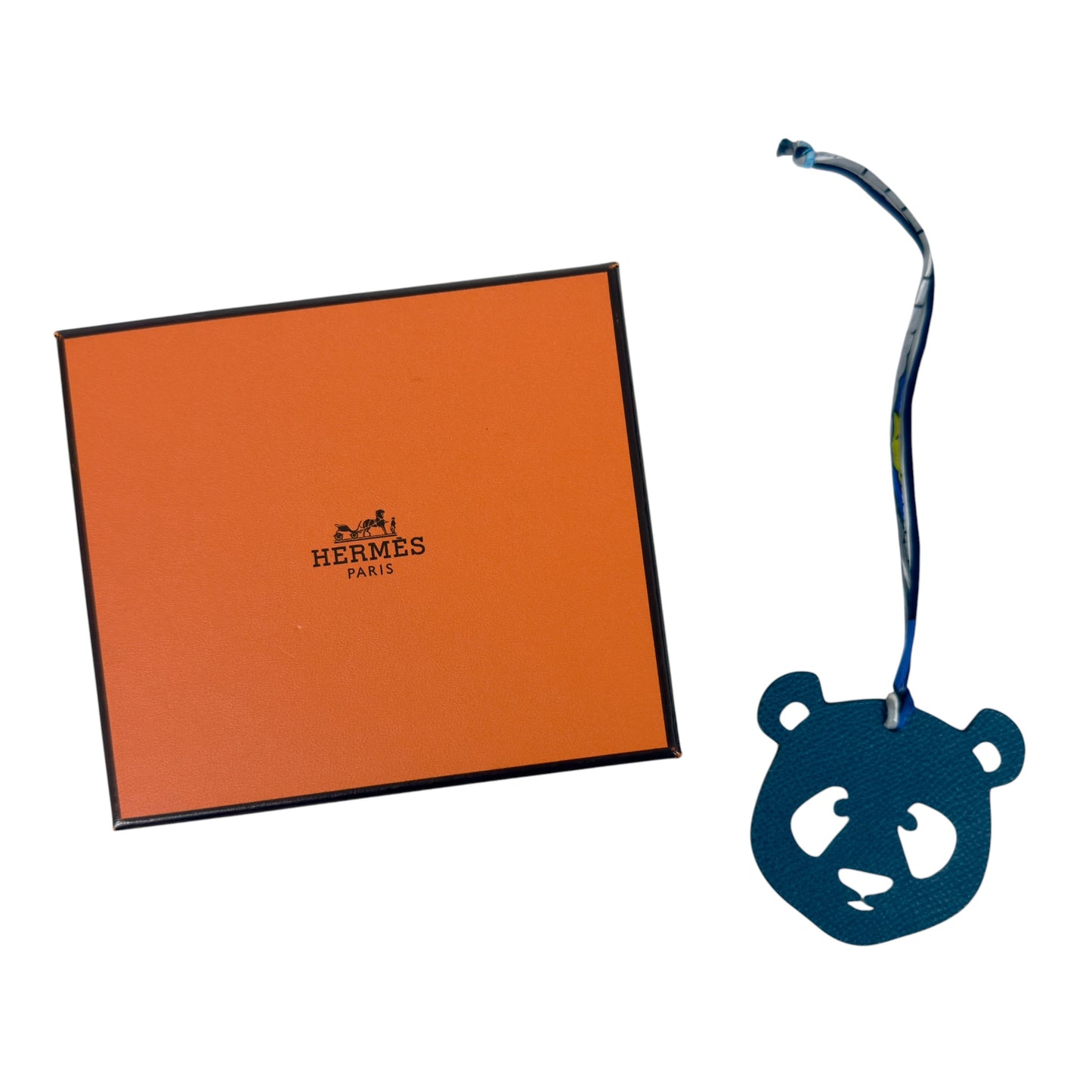 HERMES Petit h 熊貓 掛飾