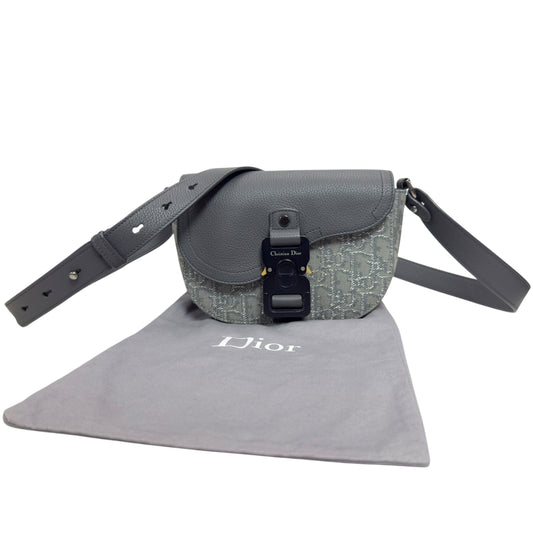 DIOR Mini Saddle 閃爍 斜揹袋