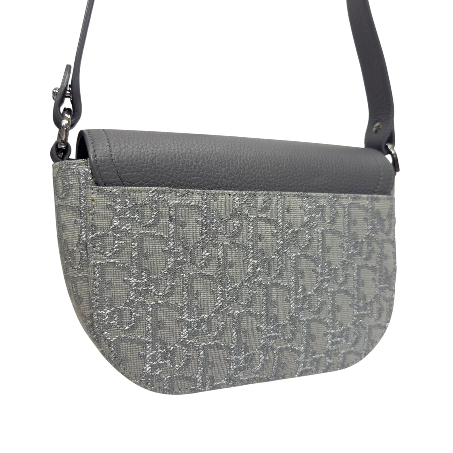 DIOR Mini Saddle 閃爍 斜揹袋