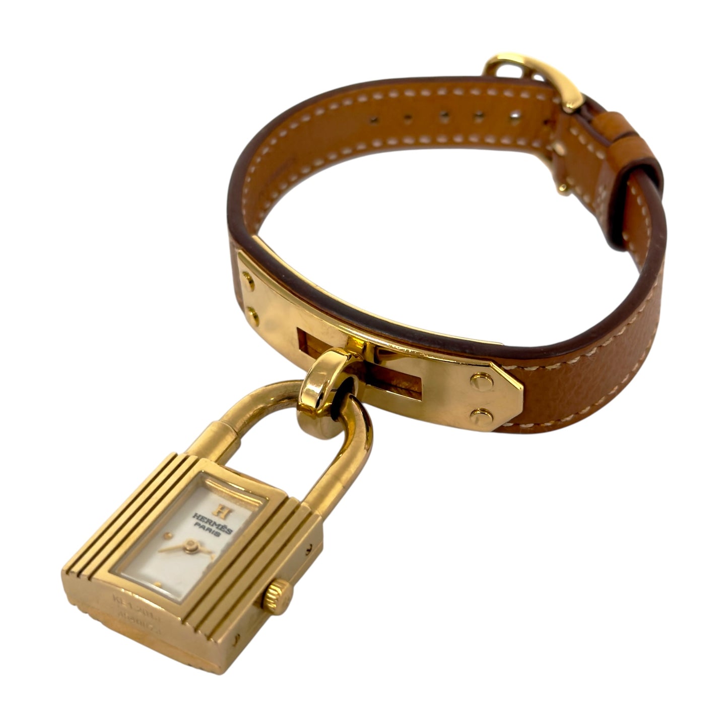 HERMES Kelly 鎖頭 手錶 Z刻