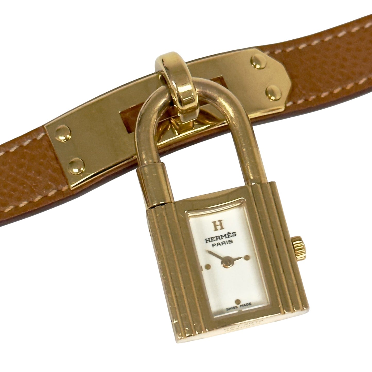 HERMES Kelly 鎖頭 手錶 Z刻