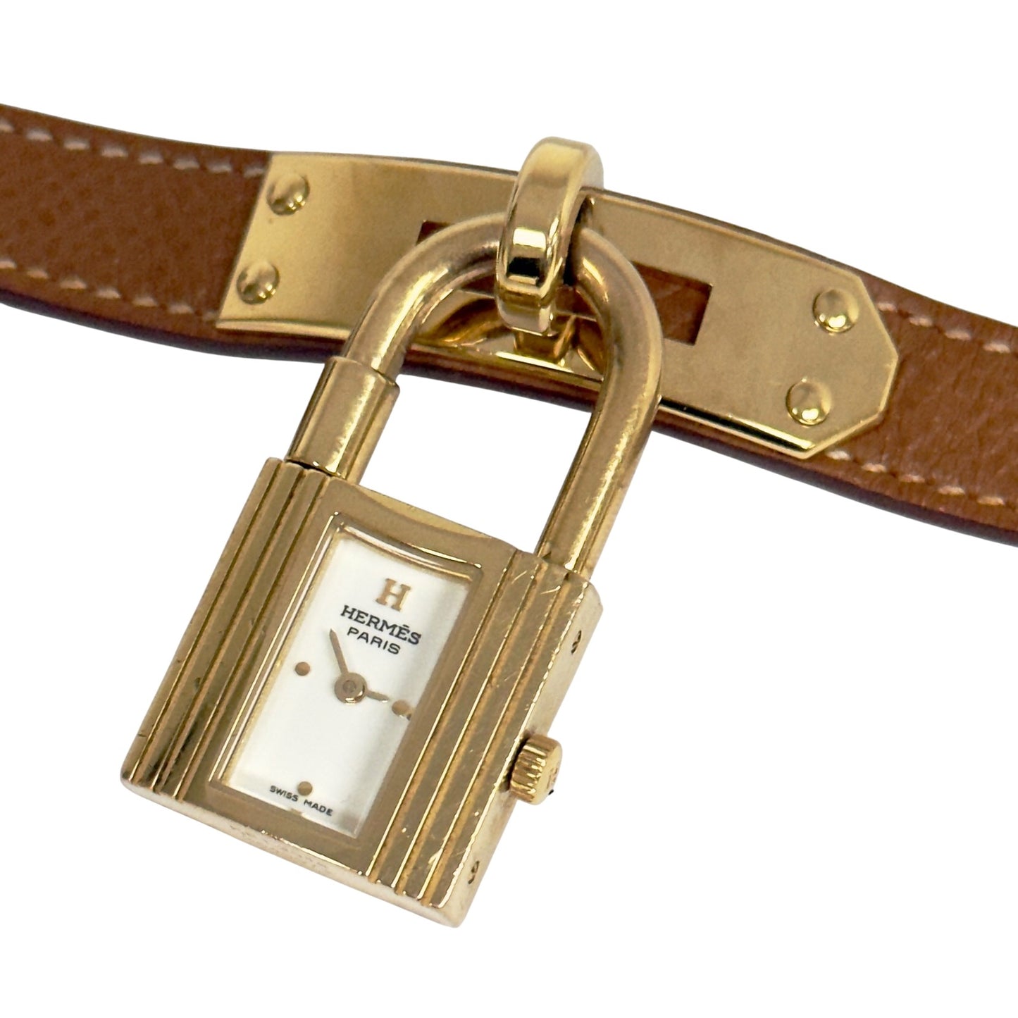 HERMES Kelly 鎖頭 手錶 Z刻