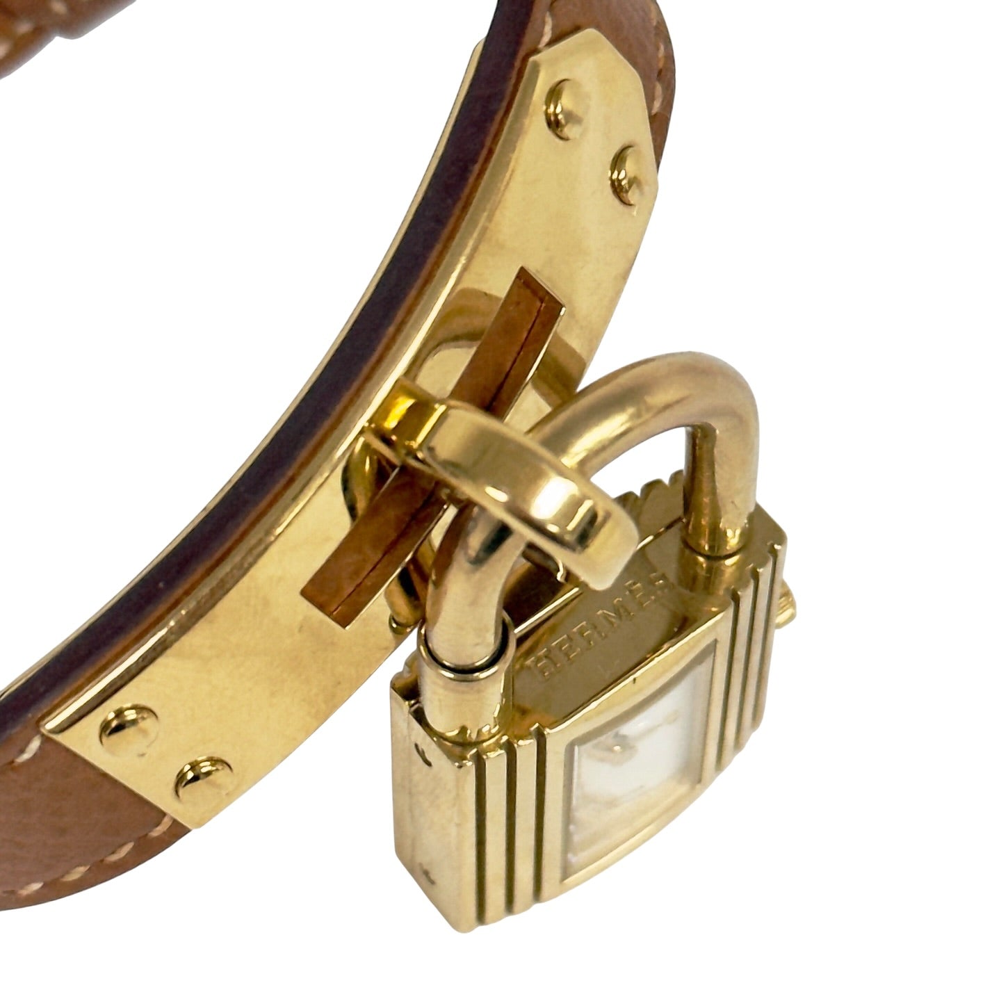 HERMES Kelly 鎖頭 手錶 Z刻