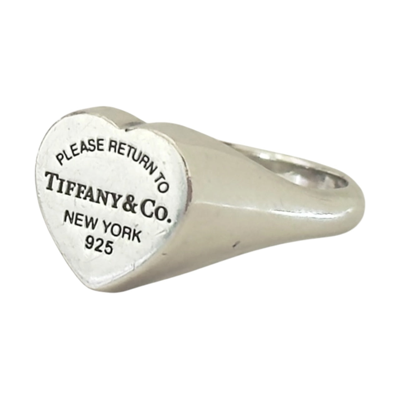 TIFFANY & CO. Return To Tiffany 純銀 愛心💗 戒指
