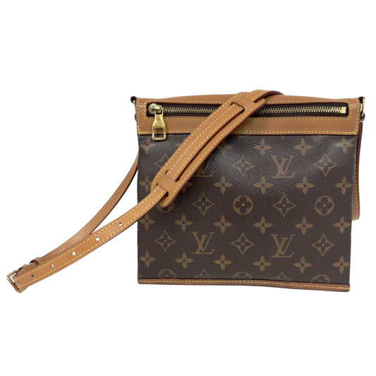 LOUIS VUITTON Saumur 新雙子星 老花 斜揹袋