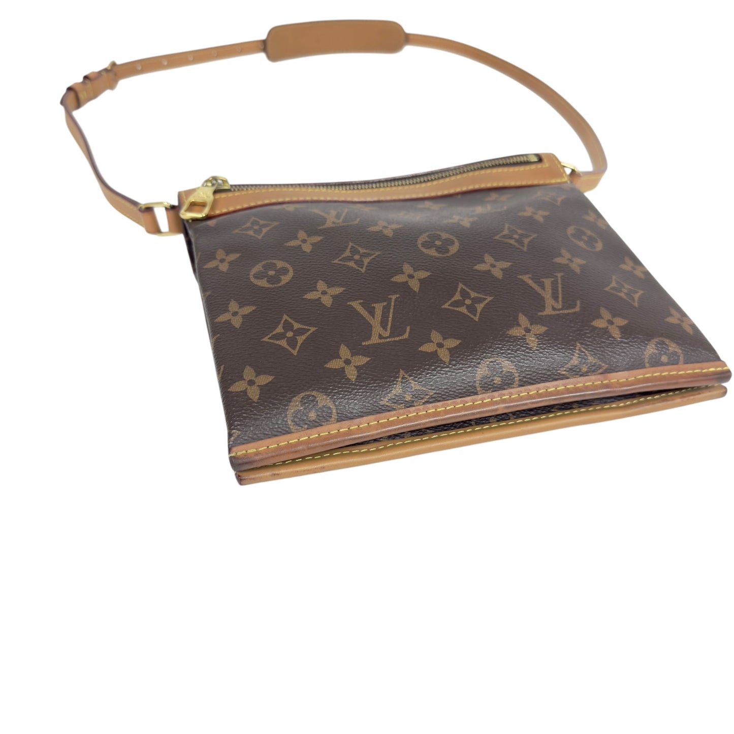 LOUIS VUITTON Saumur 新雙子星 老花 斜揹袋