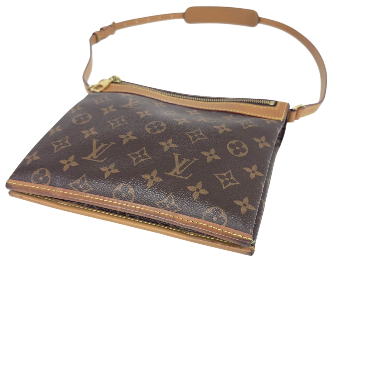 LOUIS VUITTON Saumur 新雙子星 老花 斜揹袋