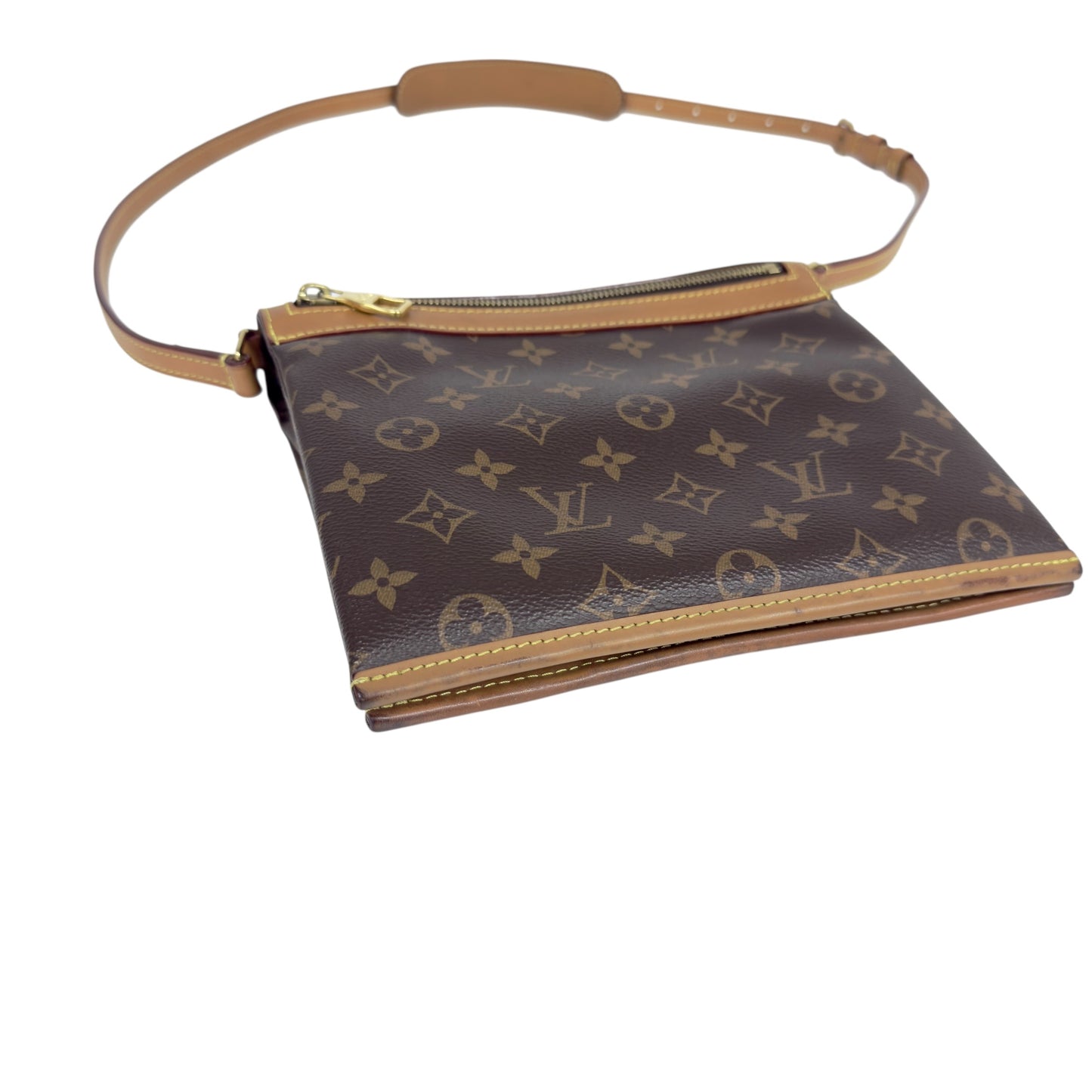 LOUIS VUITTON Saumur 新雙子星 老花 斜揹袋