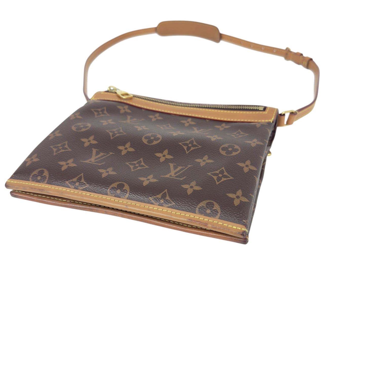 LOUIS VUITTON Saumur 新雙子星 老花 斜揹袋
